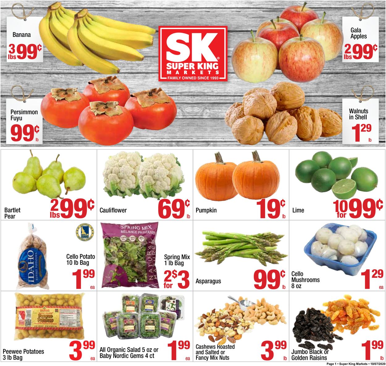Catalogue Super King Market from 10/07/2020