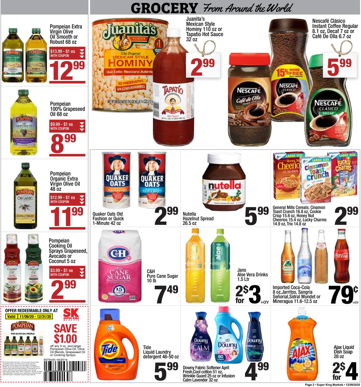 Catalogue Super King Market from 12/09/2020