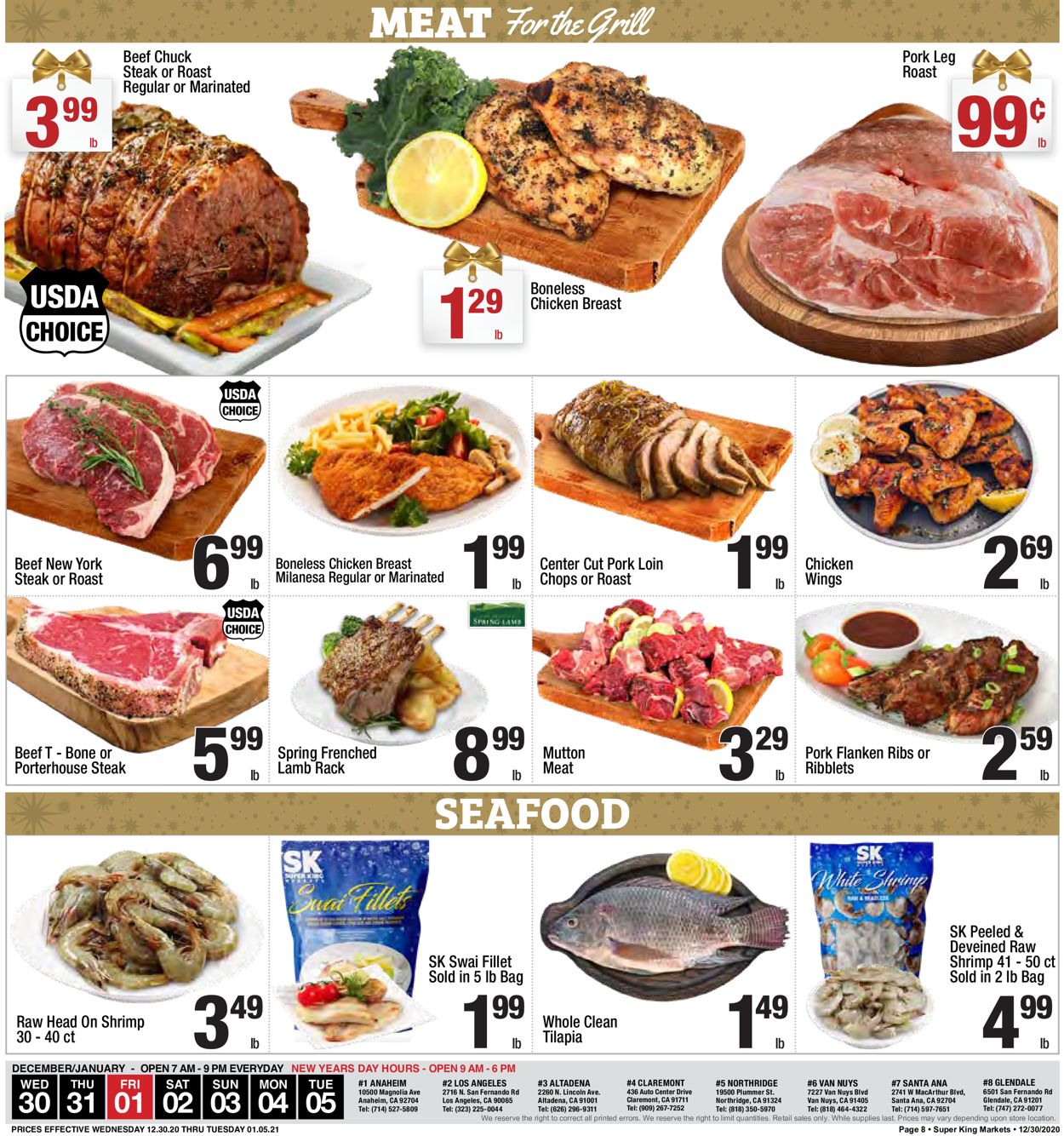 Catalogue Super King Market from 12/30/2020