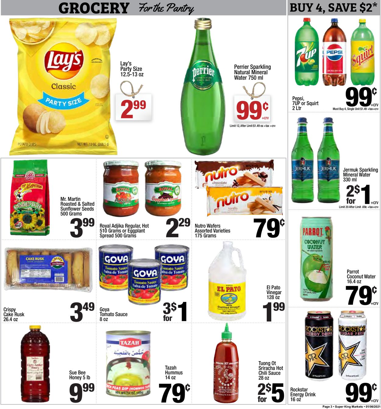 Catalogue Super King Market from 01/06/2021