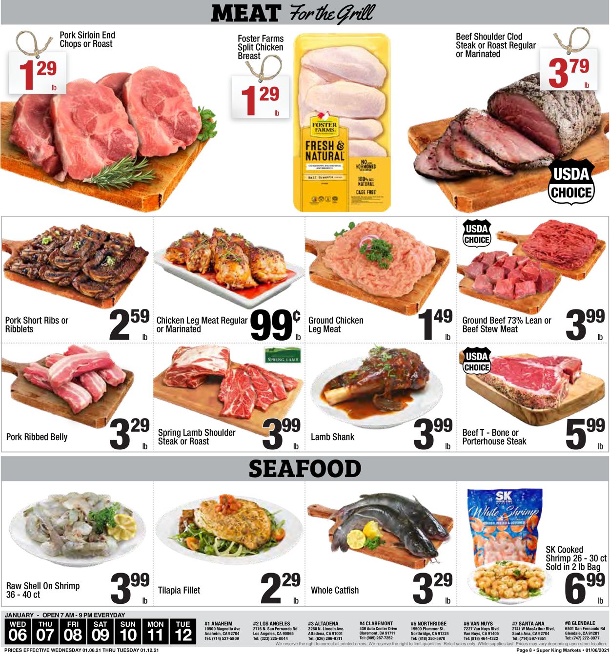Catalogue Super King Market from 01/06/2021