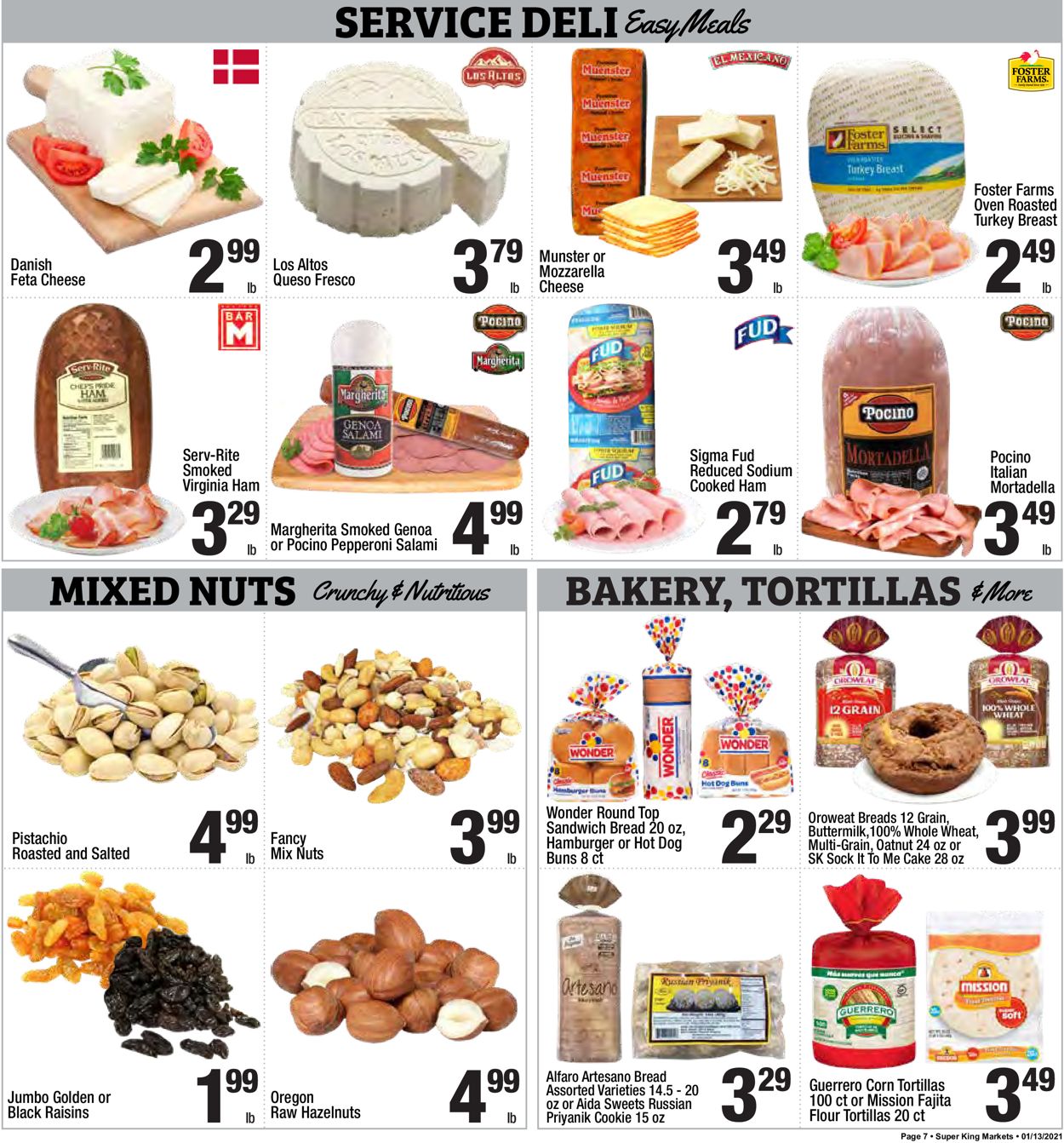 Catalogue Super King Market from 01/13/2021
