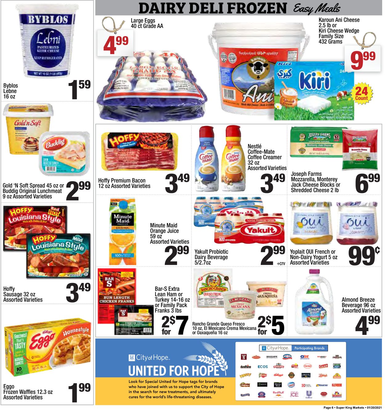 Catalogue Super King Market from 01/20/2021