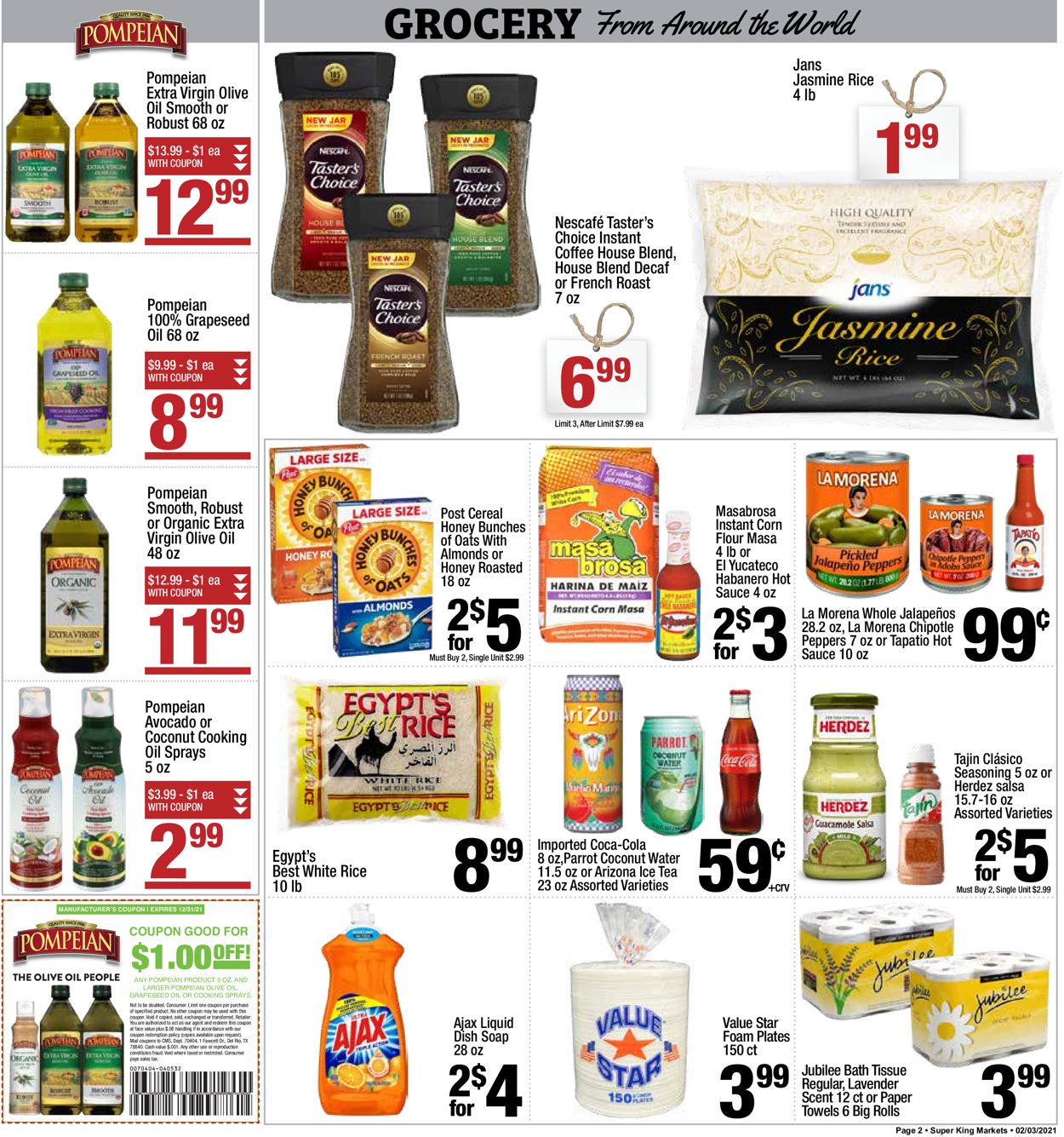 Catalogue Super King Market from 02/03/2021