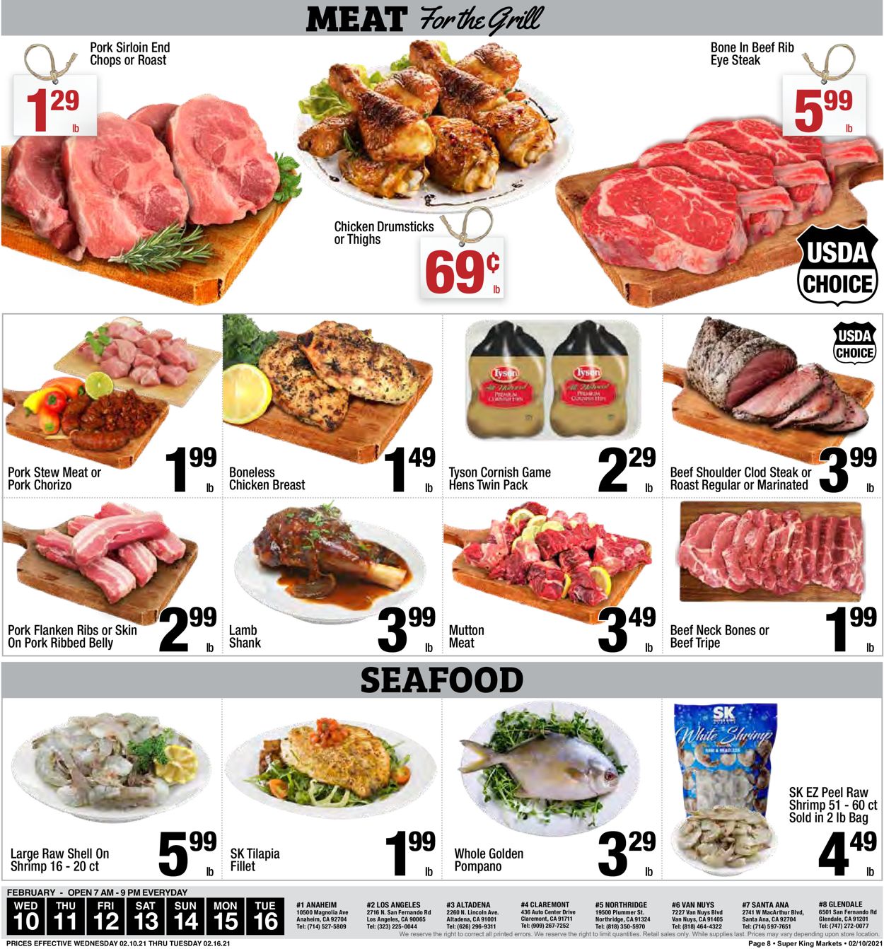 Catalogue Super King Market from 02/10/2021
