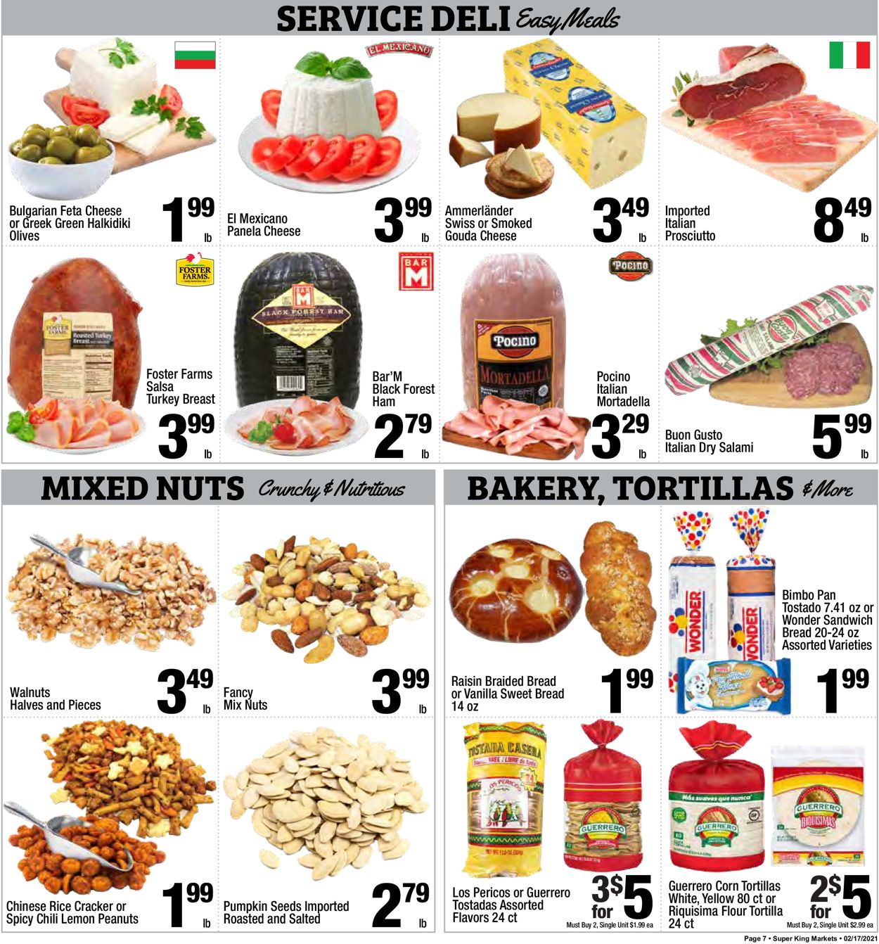 Catalogue Super King Market from 02/17/2021