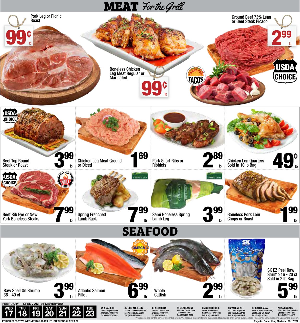 Catalogue Super King Market from 02/17/2021