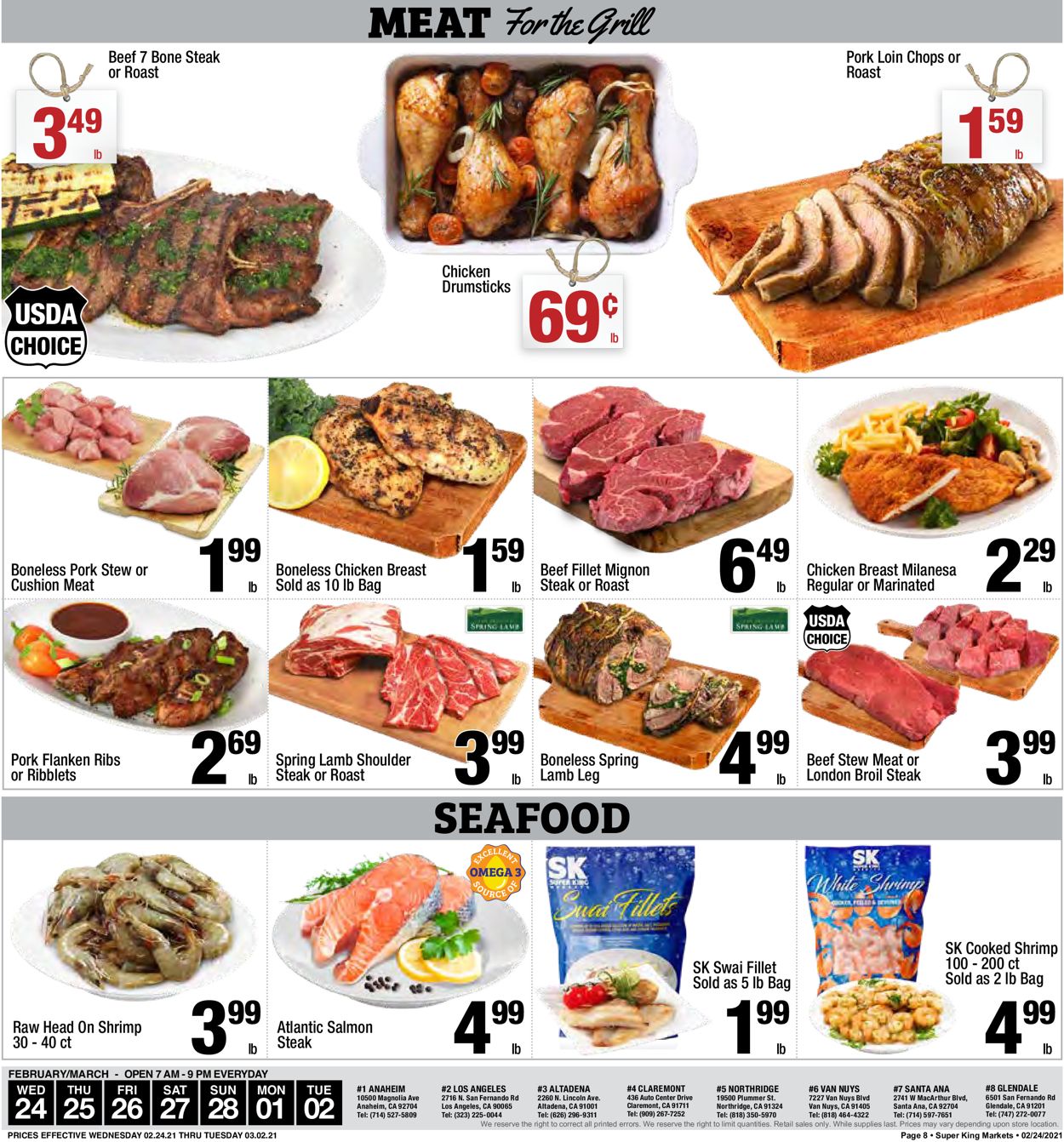 Catalogue Super King Market from 02/24/2021