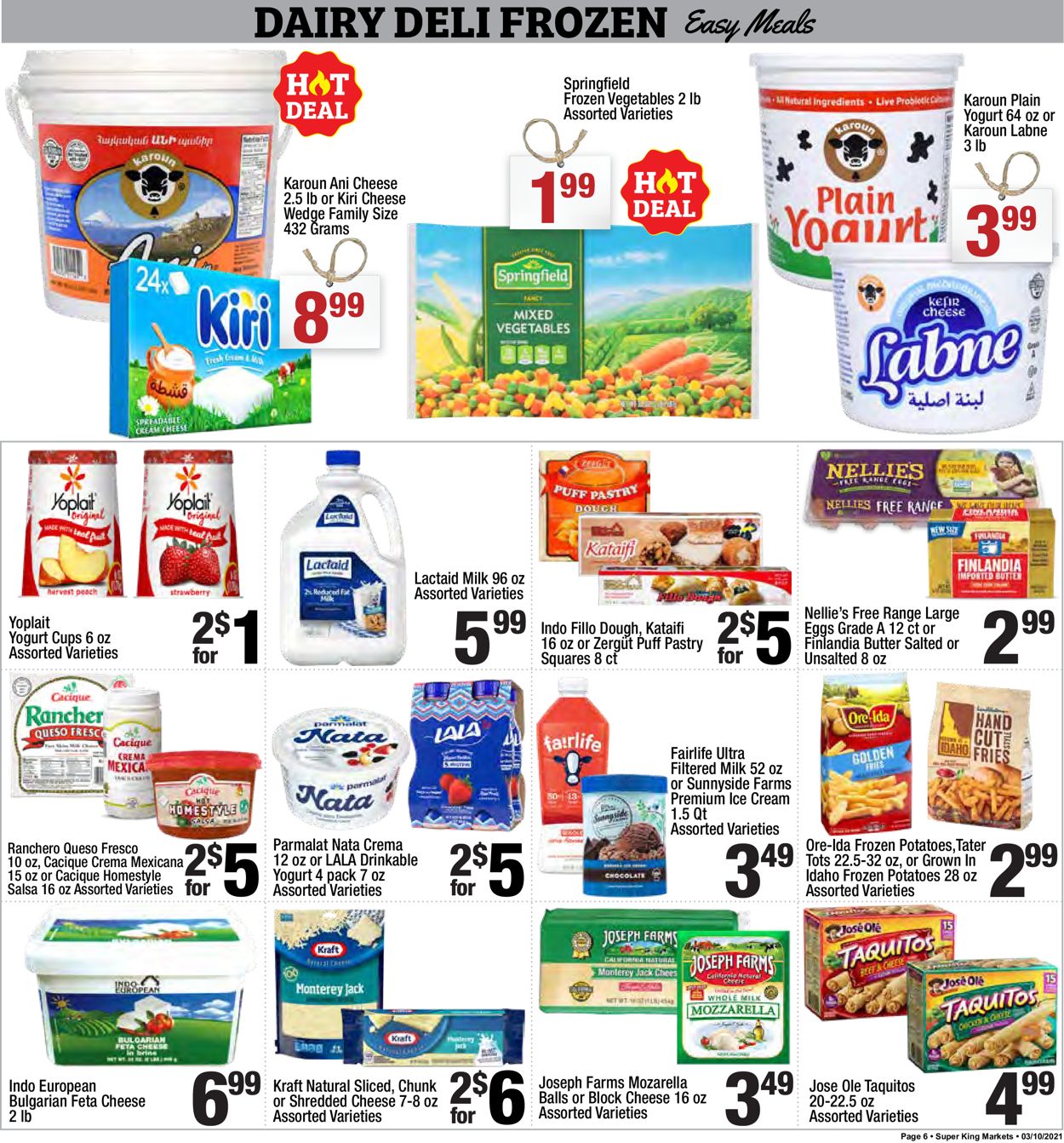 Catalogue Super King Market from 03/10/2021