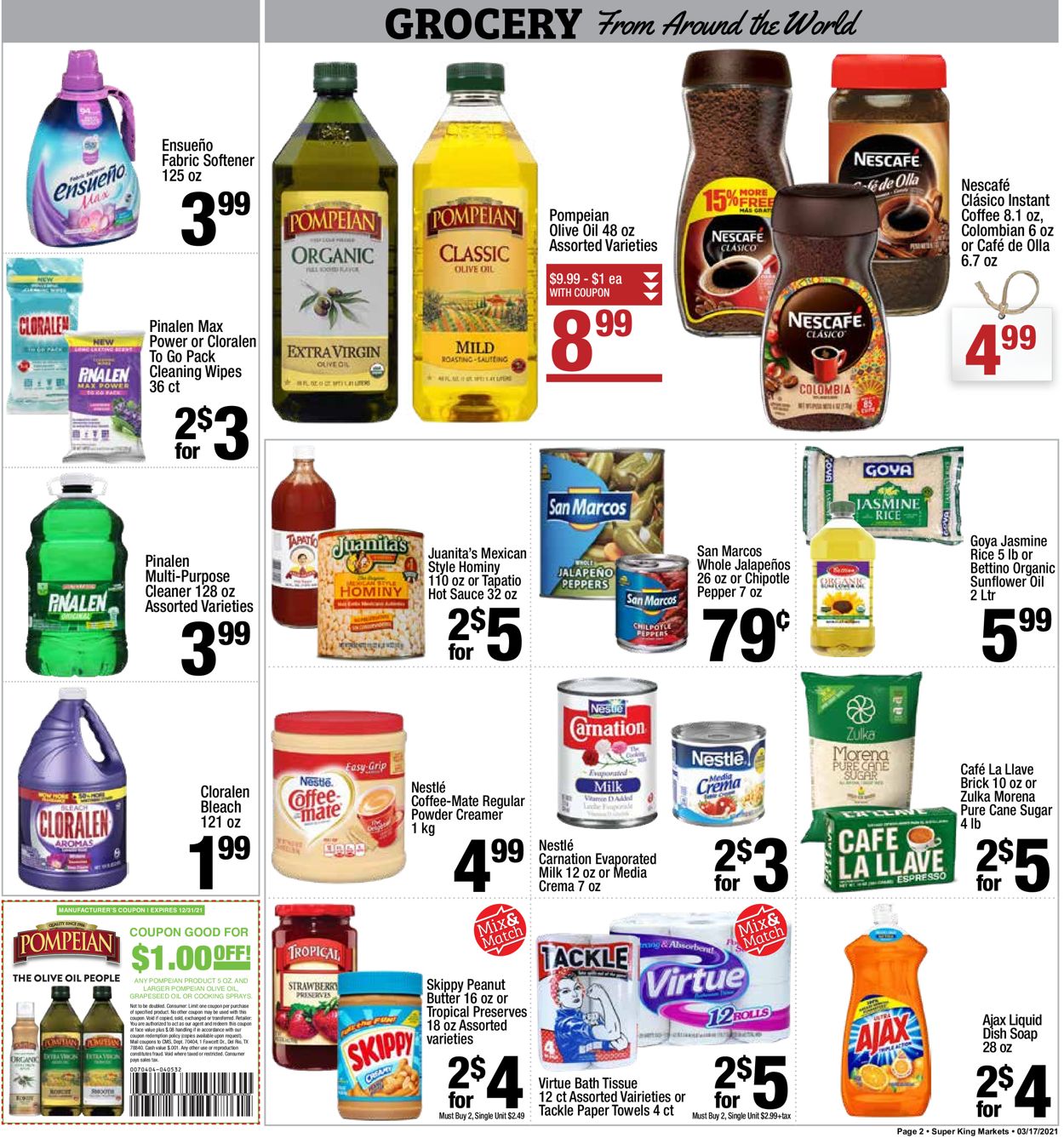 Catalogue Super King Market from 03/17/2021