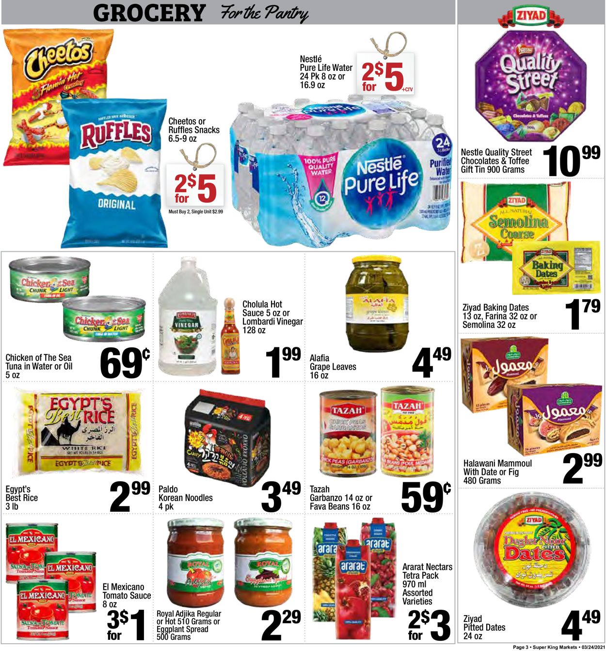 Catalogue Super King Market from 03/24/2021