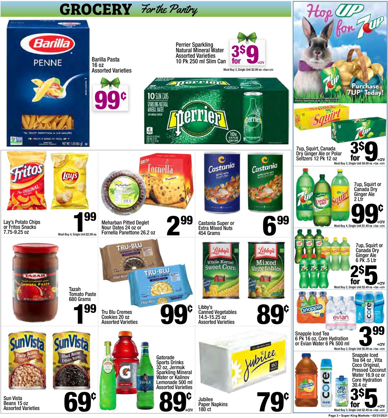Catalogue Super King Market Easter 2021 ad from 03/31/2021