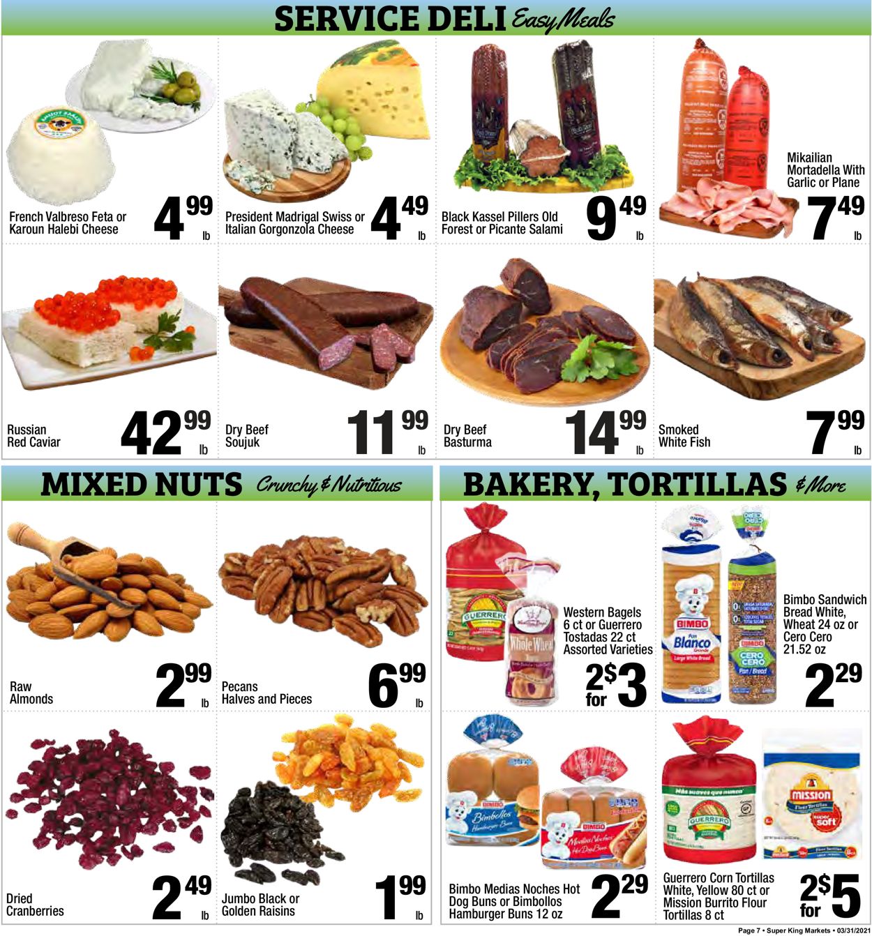 Catalogue Super King Market Easter 2021 ad from 03/31/2021
