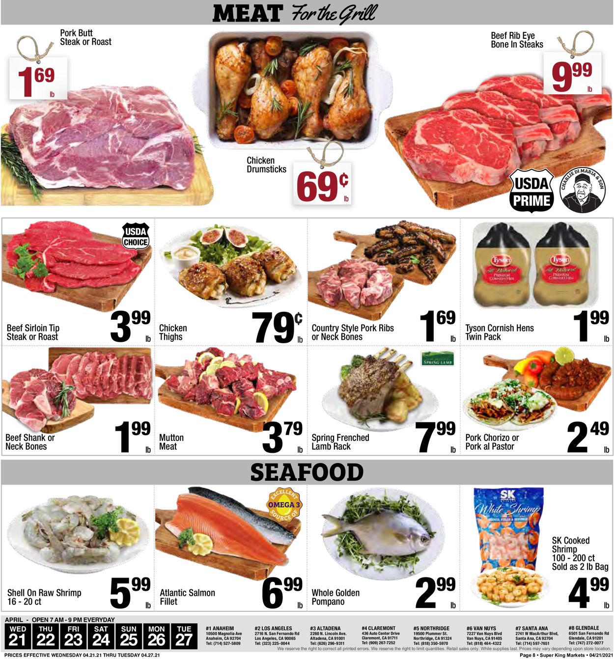 Catalogue Super King Market from 04/21/2021