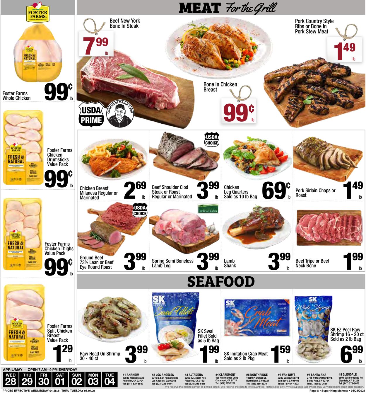 Catalogue Super King Market from 04/28/2021