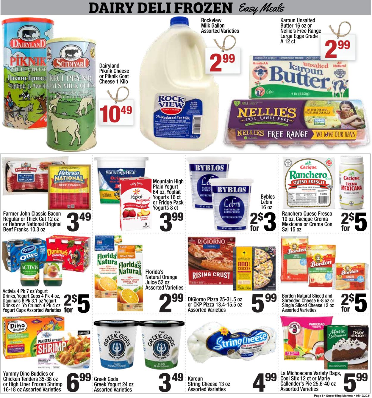 Catalogue Super King Market from 05/12/2021