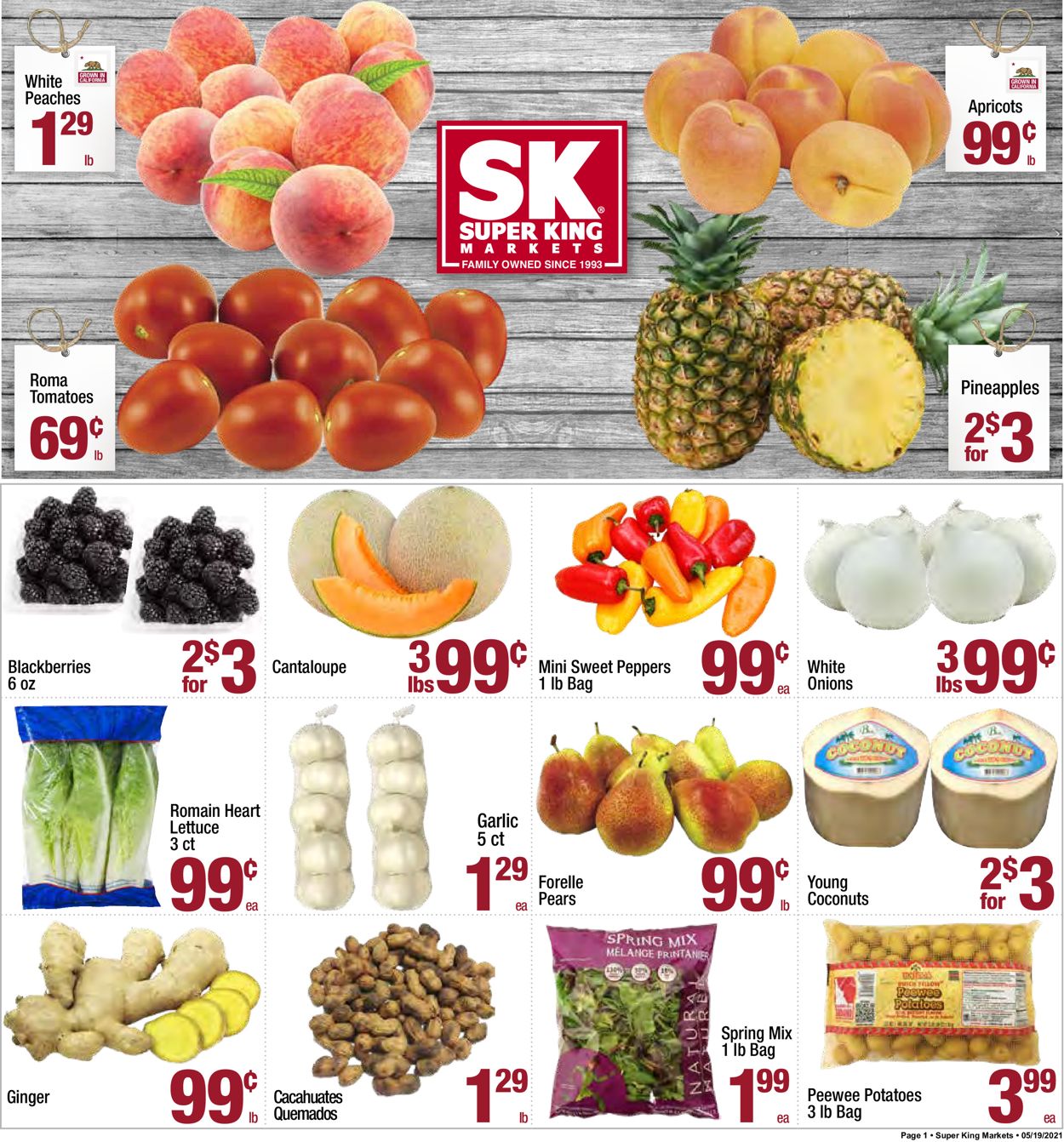 Catalogue Super King Market from 05/19/2021