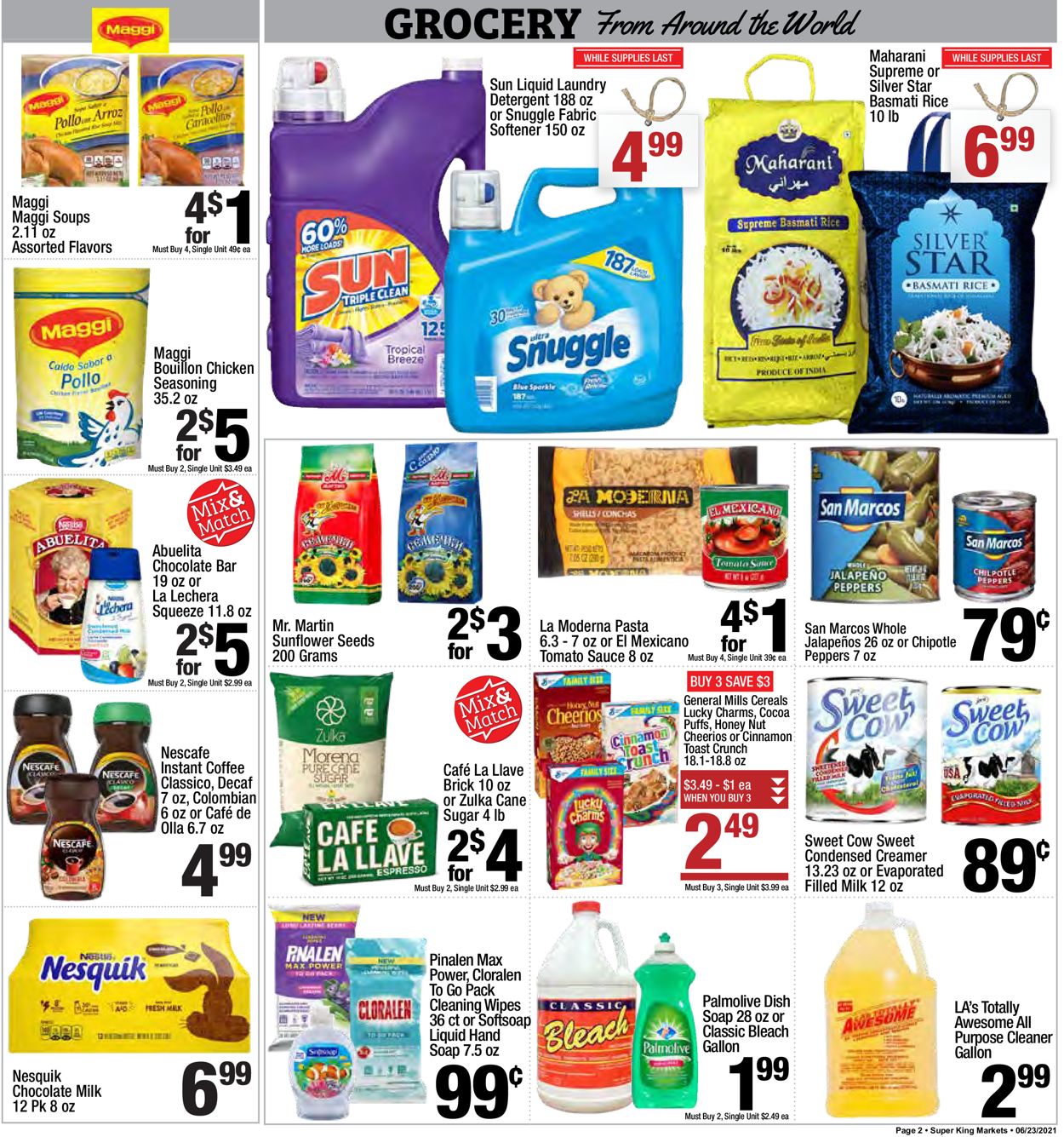 Catalogue Super King Market from 06/23/2021