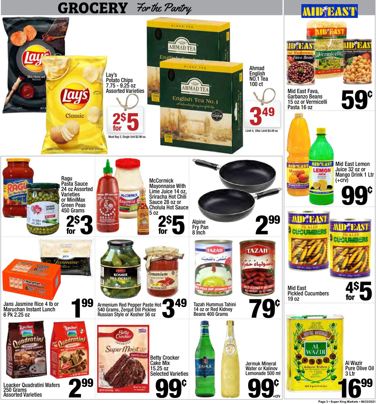 Catalogue Super King Market from 06/23/2021