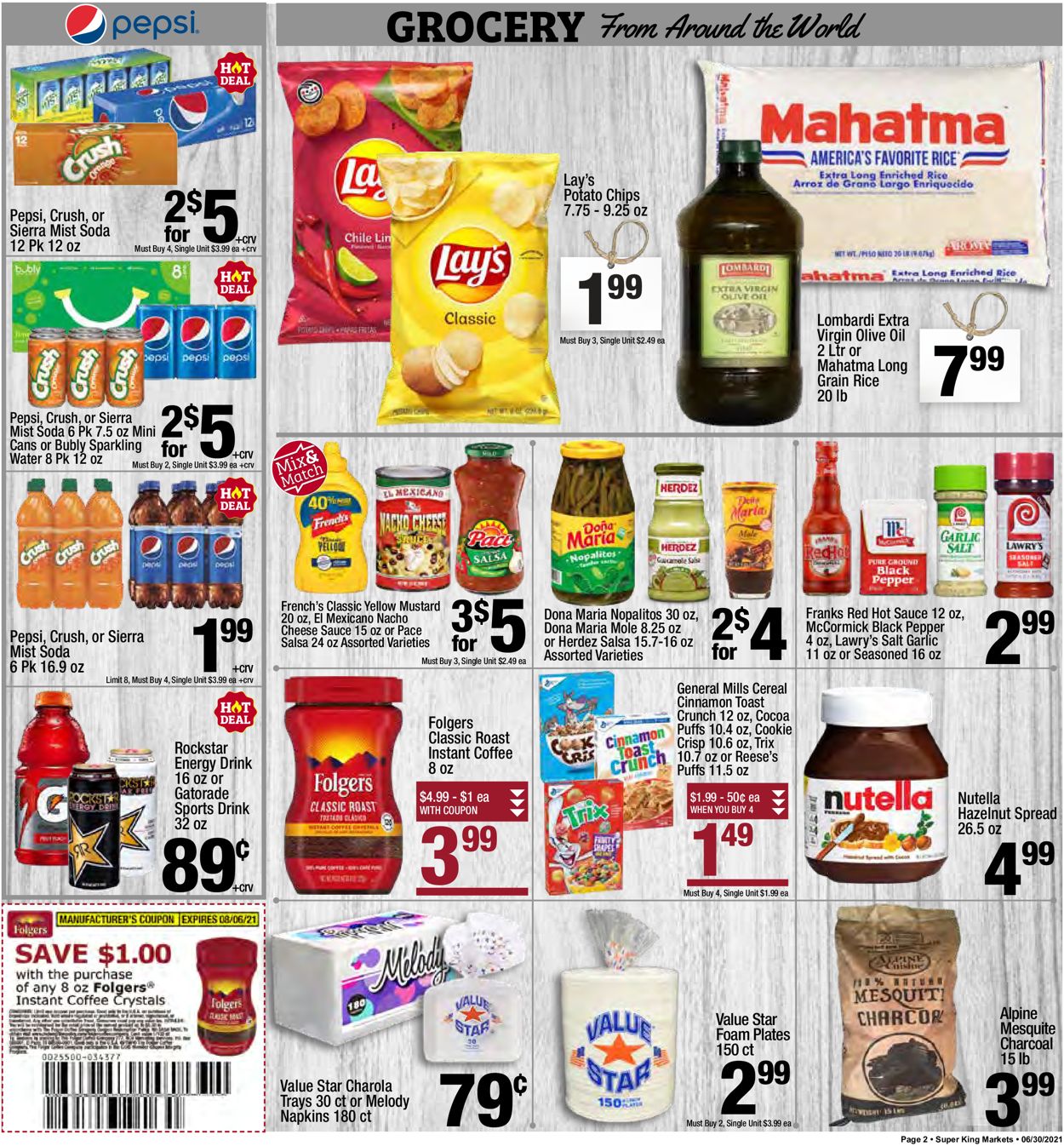 Catalogue Super King Market from 06/30/2021