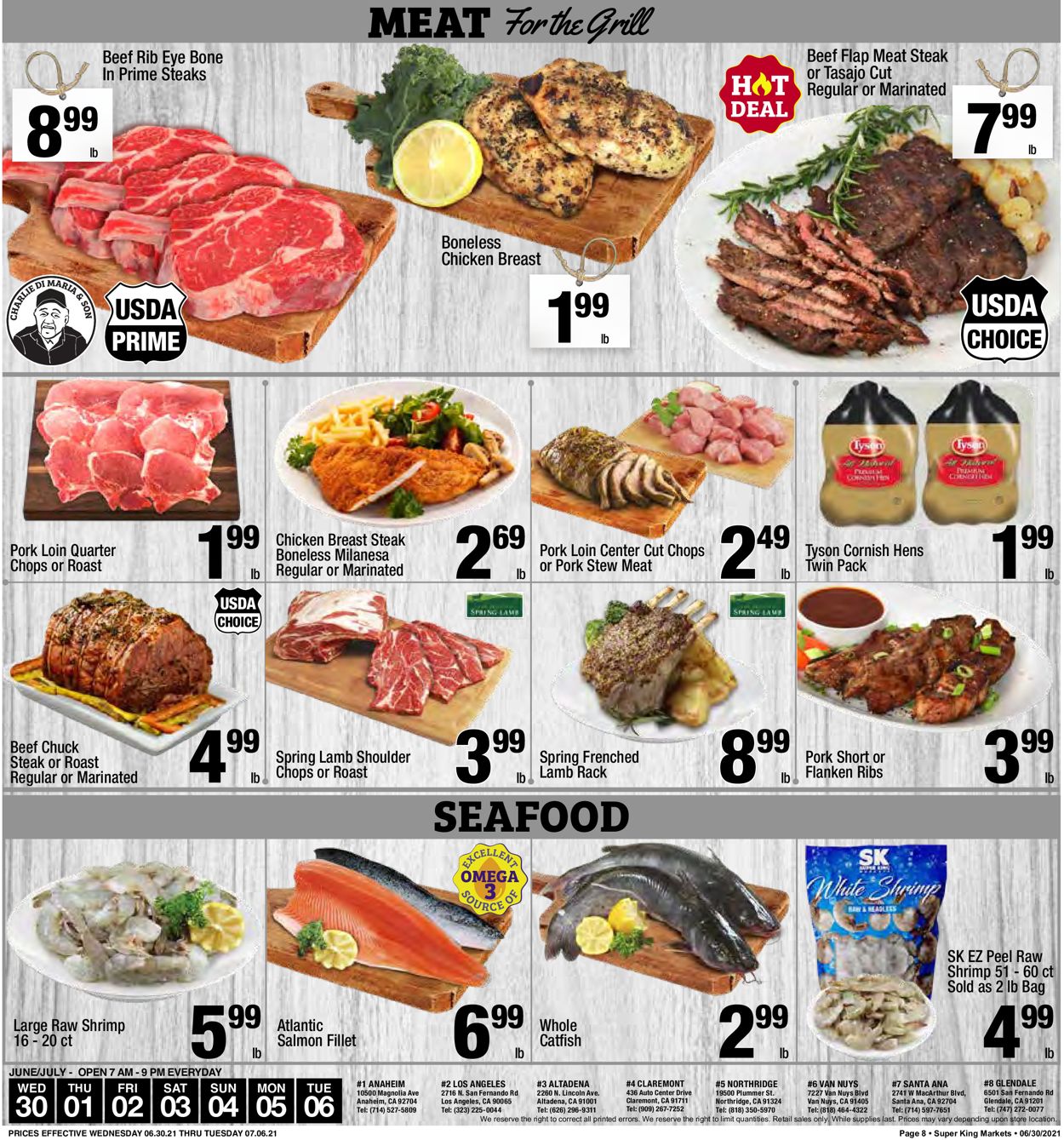 Catalogue Super King Market from 06/30/2021