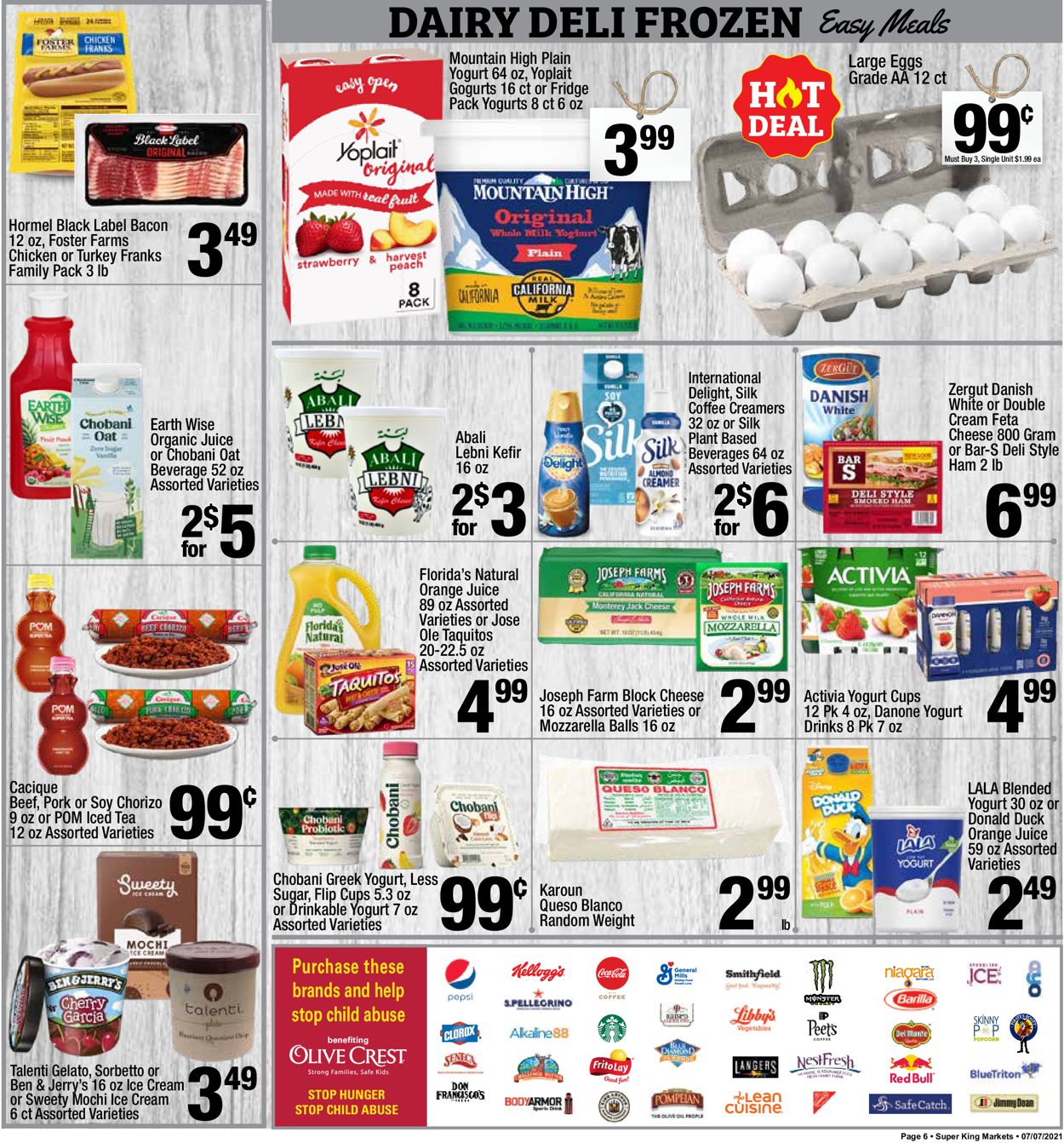 Catalogue Super King Market from 07/07/2021