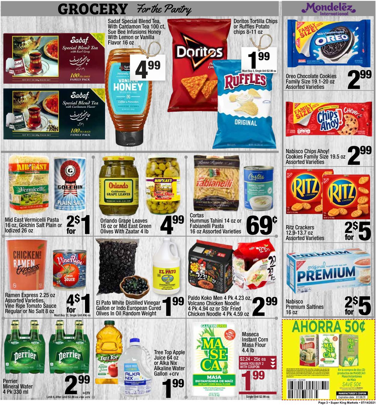 Catalogue Super King Market from 07/14/2021