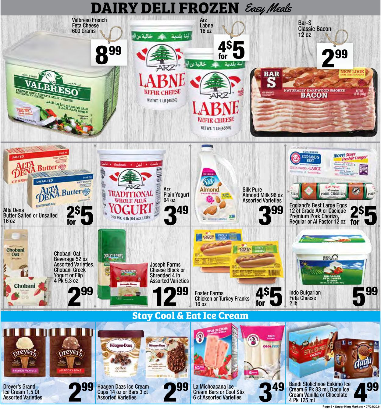 Catalogue Super King Market from 07/21/2021