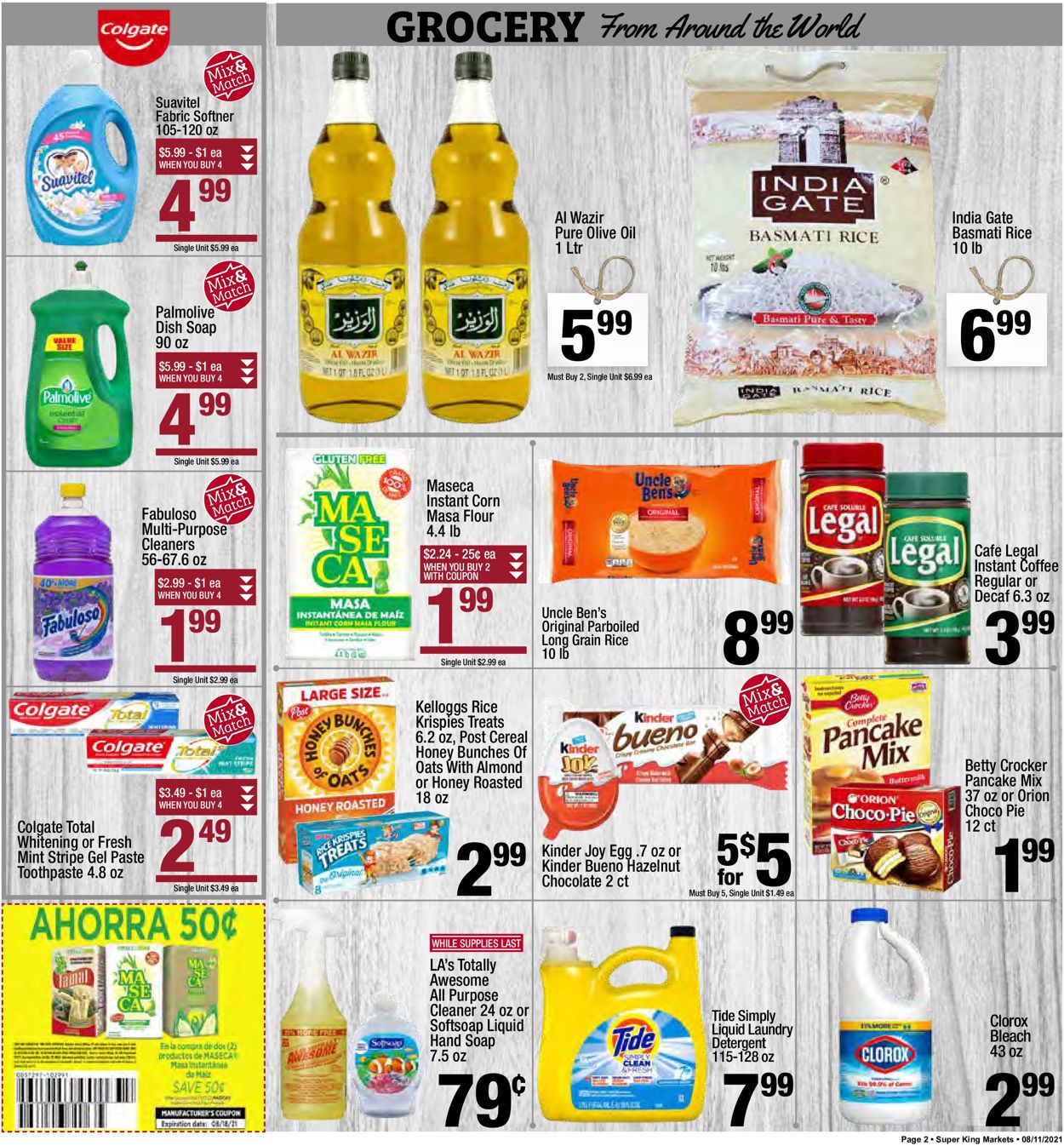 Catalogue Super King Market from 08/11/2021