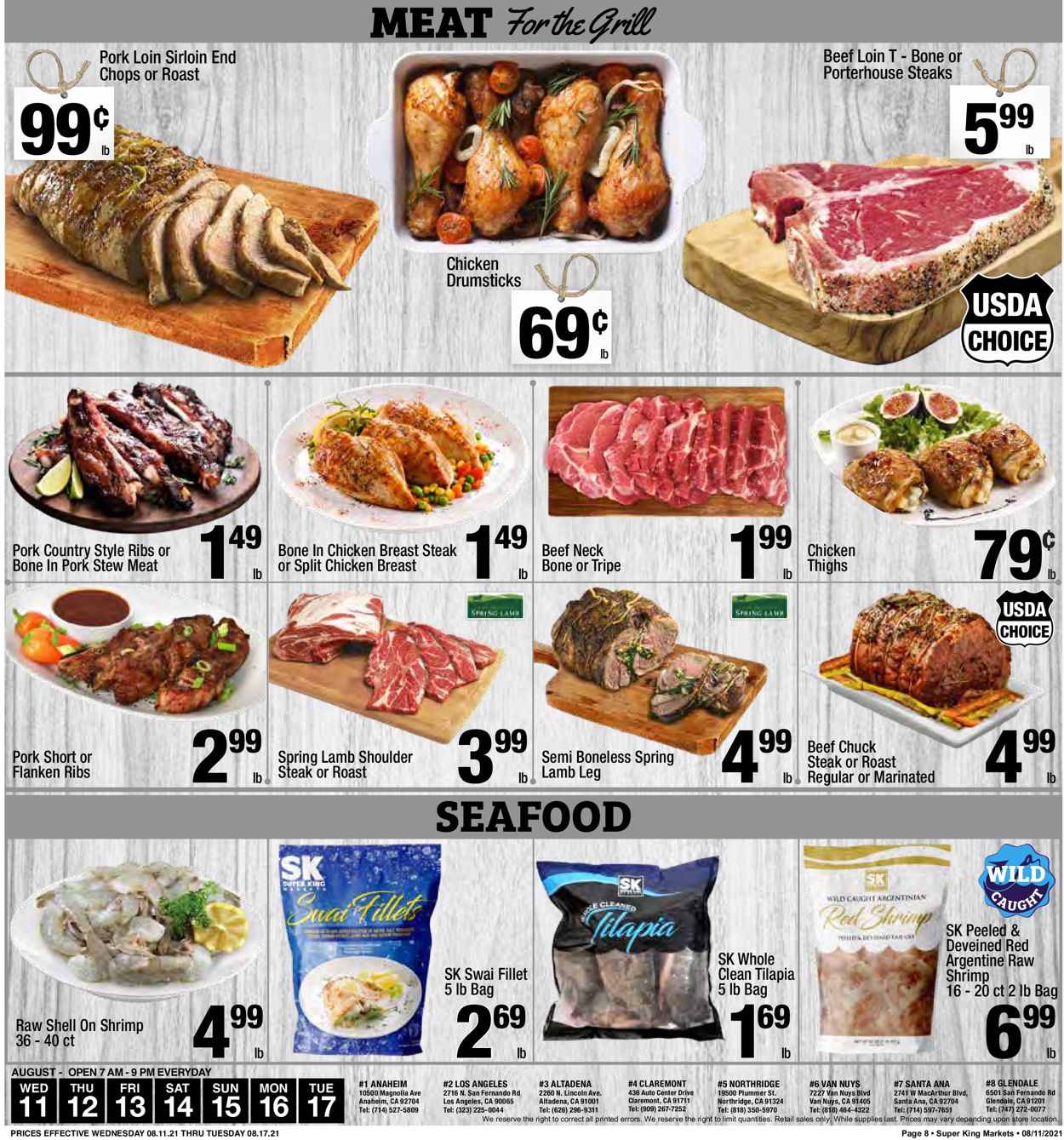 Catalogue Super King Market from 08/11/2021