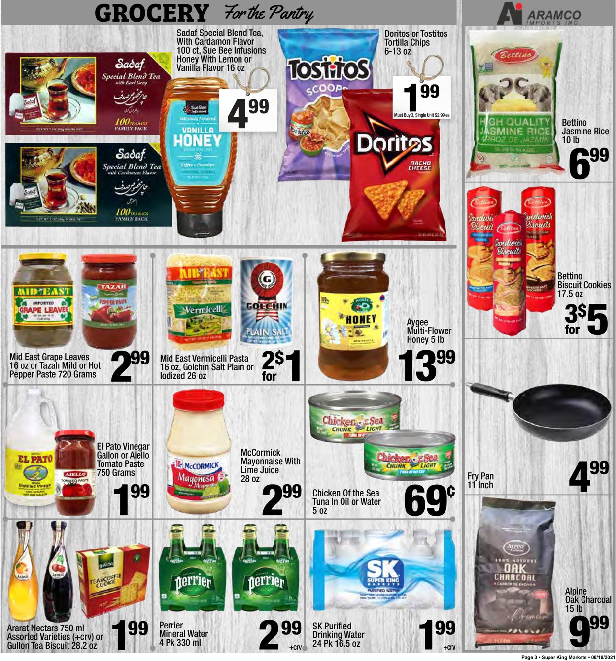 Catalogue Super King Market from 08/18/2021