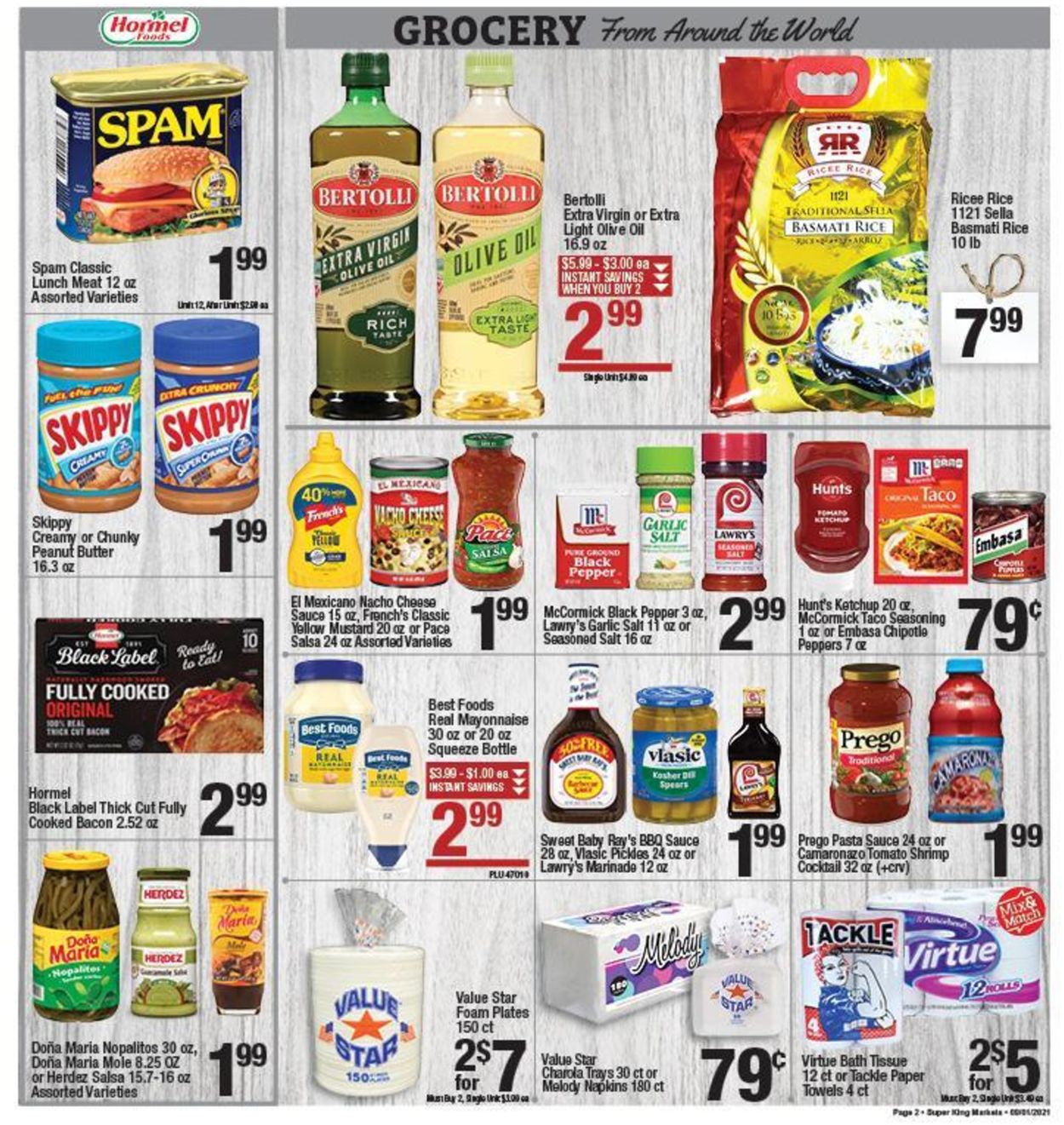 Catalogue Super King Market from 09/01/2021