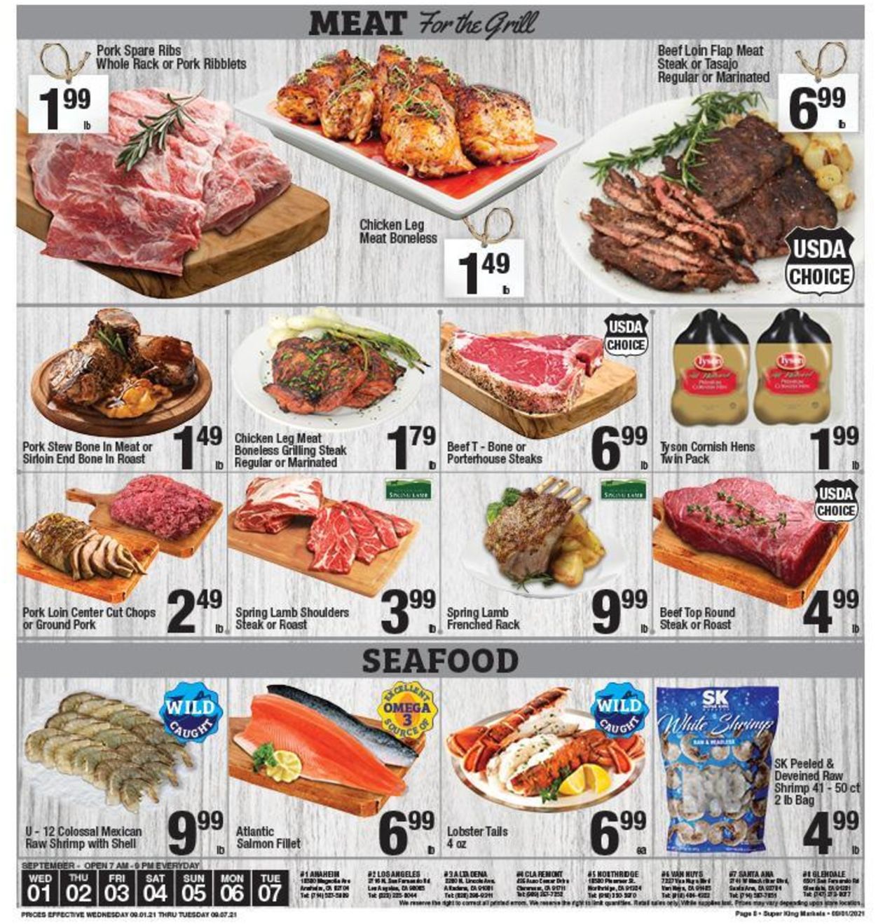 Catalogue Super King Market from 09/01/2021