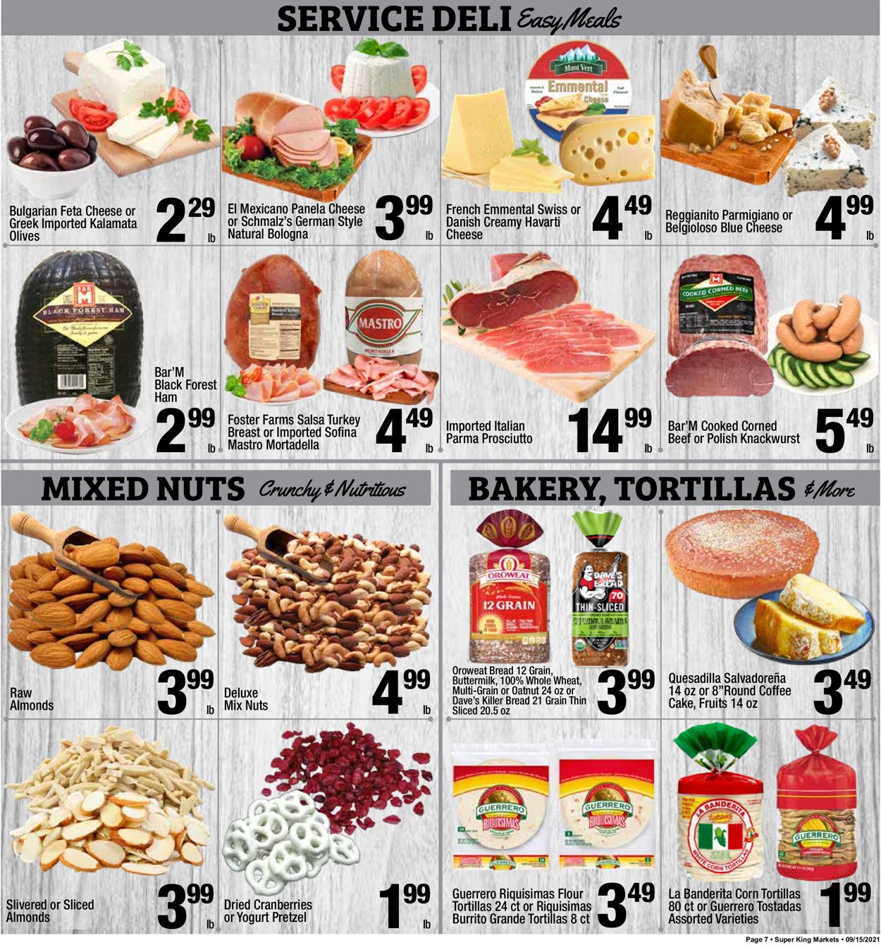 Catalogue Super King Market from 09/15/2021