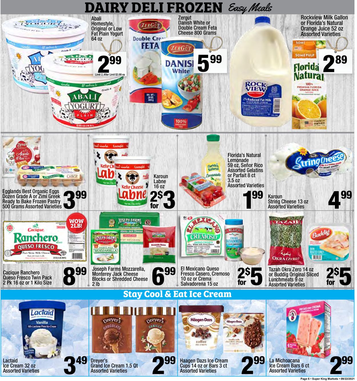 Catalogue Super King Market from 09/22/2021