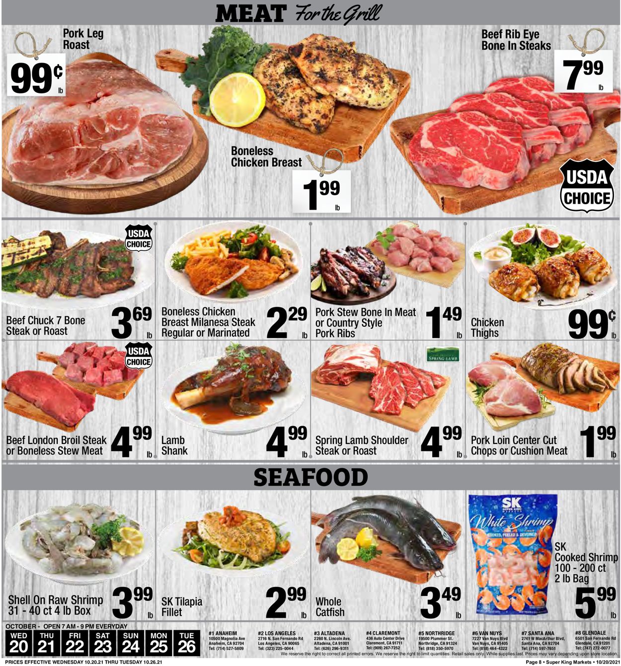Catalogue Super King Market from 10/20/2021