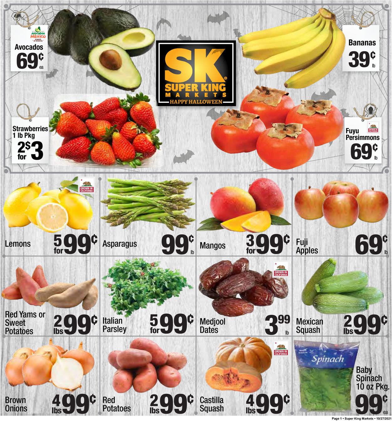 Catalogue Super King Market DIA DE LOS MUERTOS from 10/27/2021