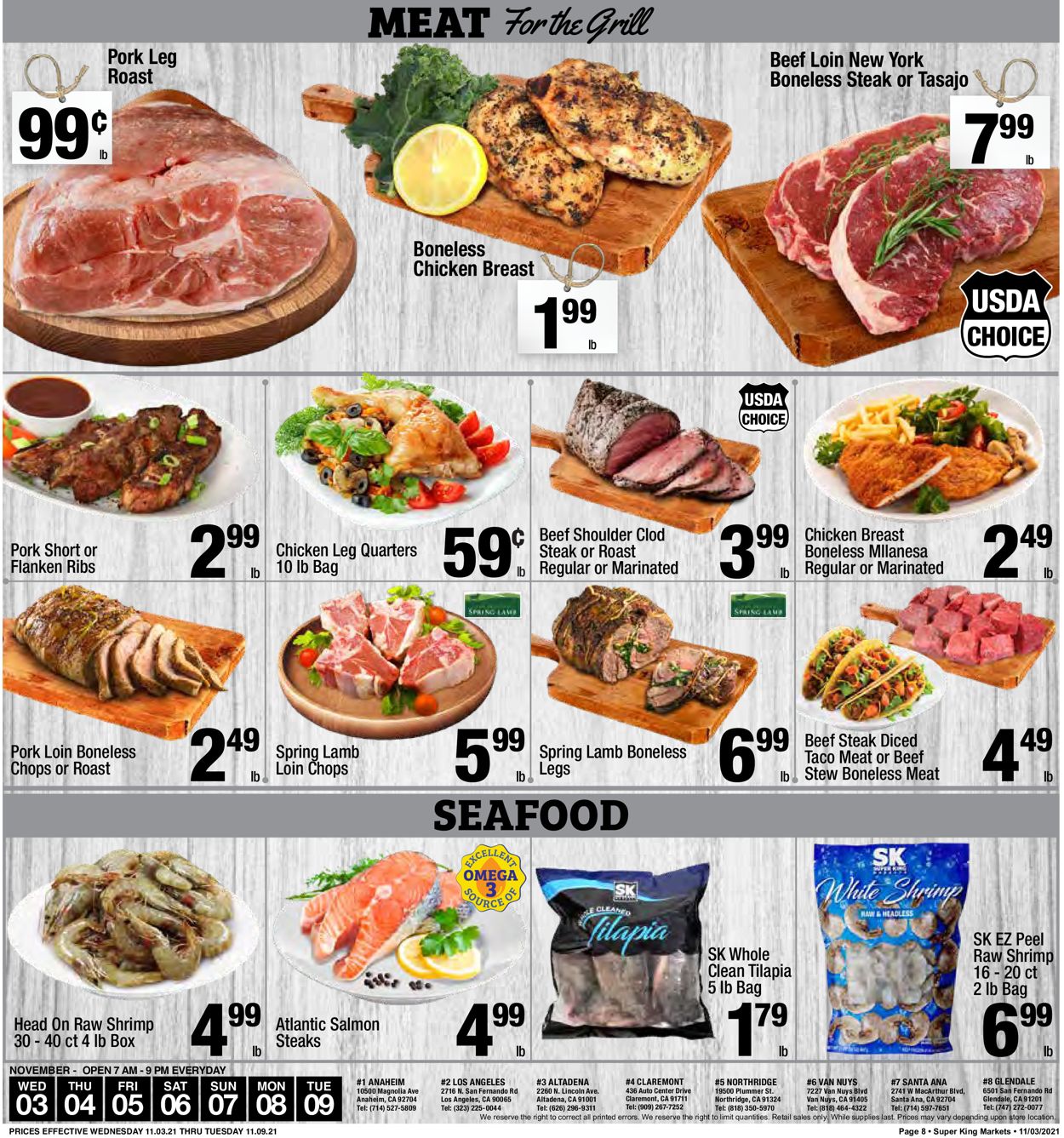 Catalogue Super King Market from 11/03/2021