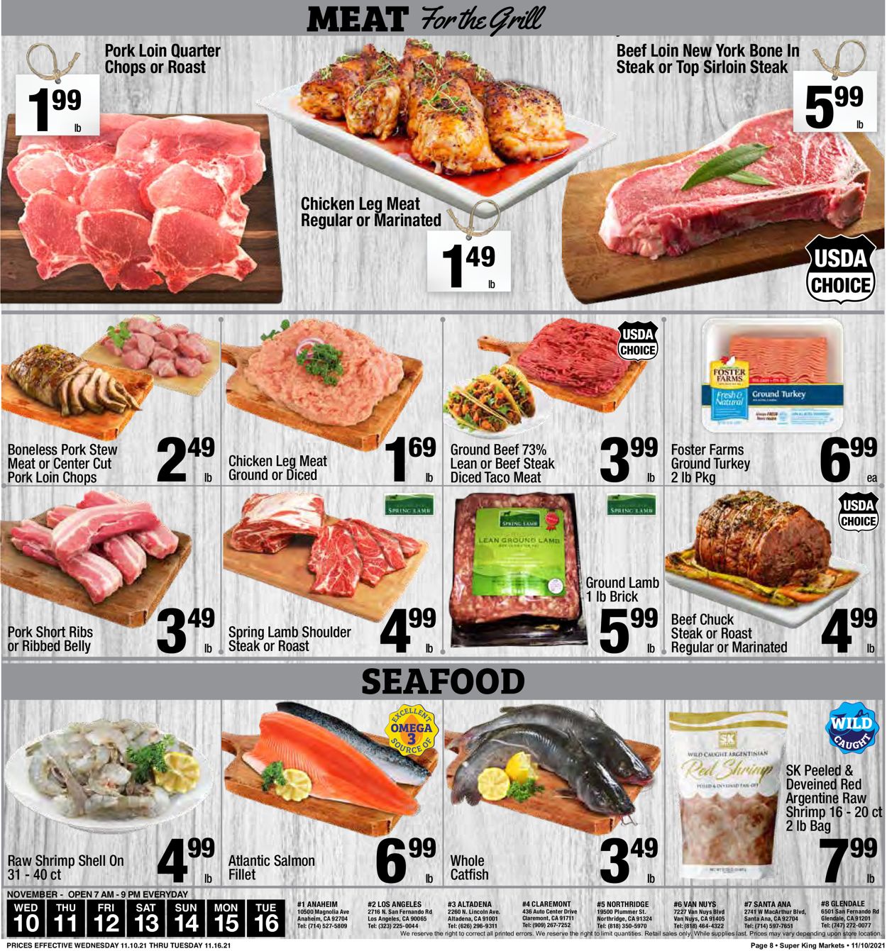 Catalogue Super King Market from 11/10/2021