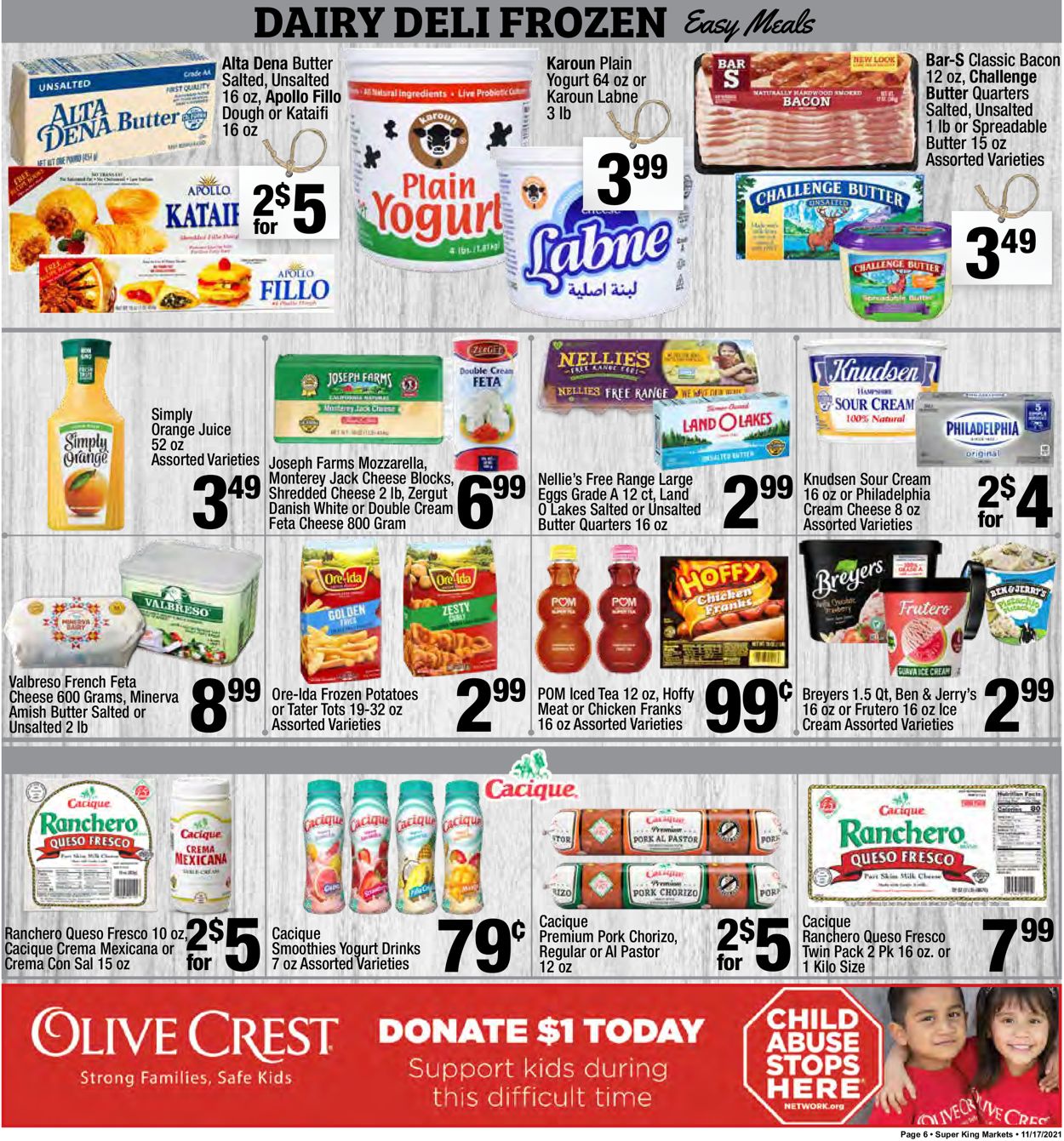 Catalogue Super King Market from 11/17/2021