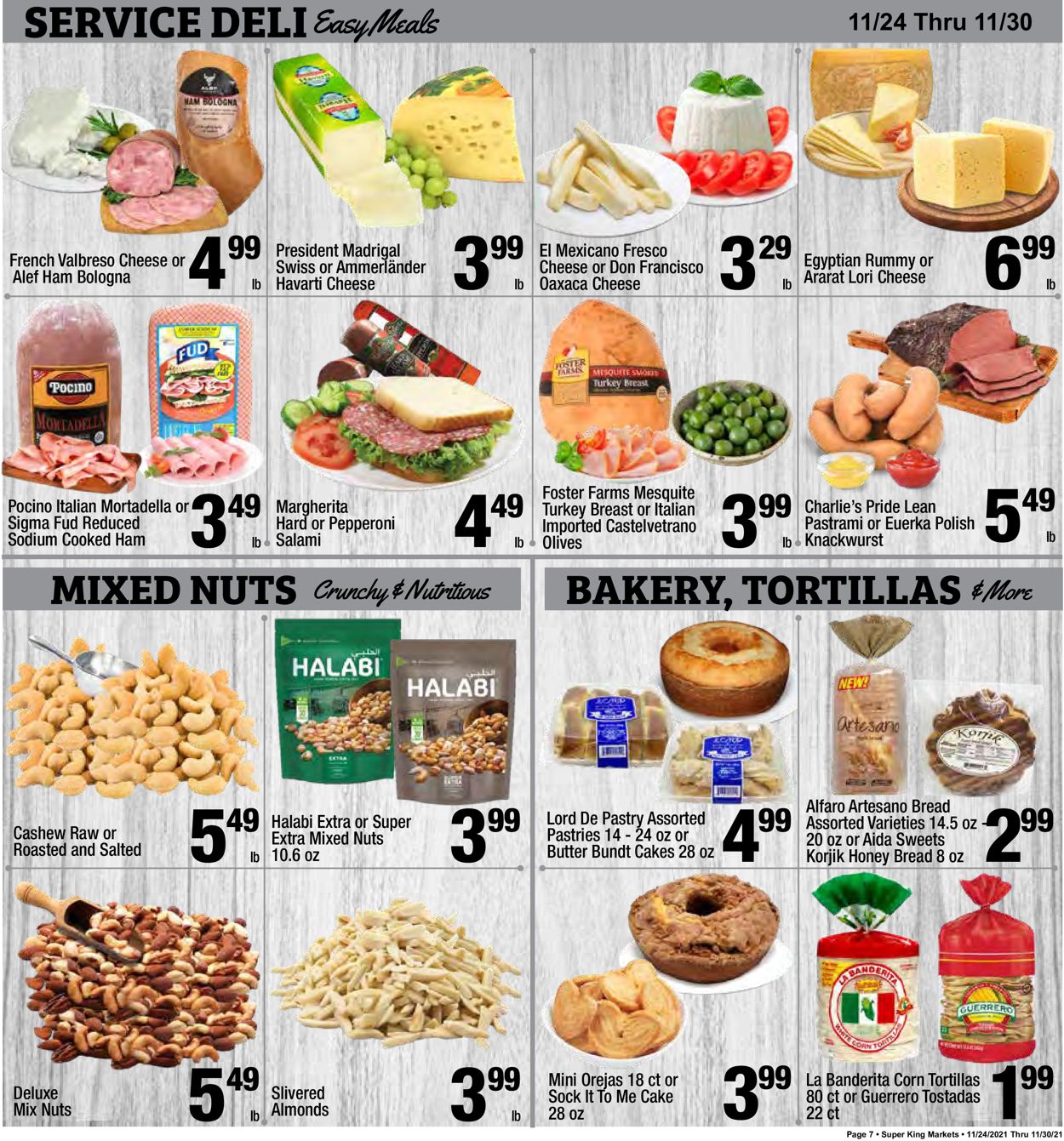 Catalogue Super King Market from 11/24/2021