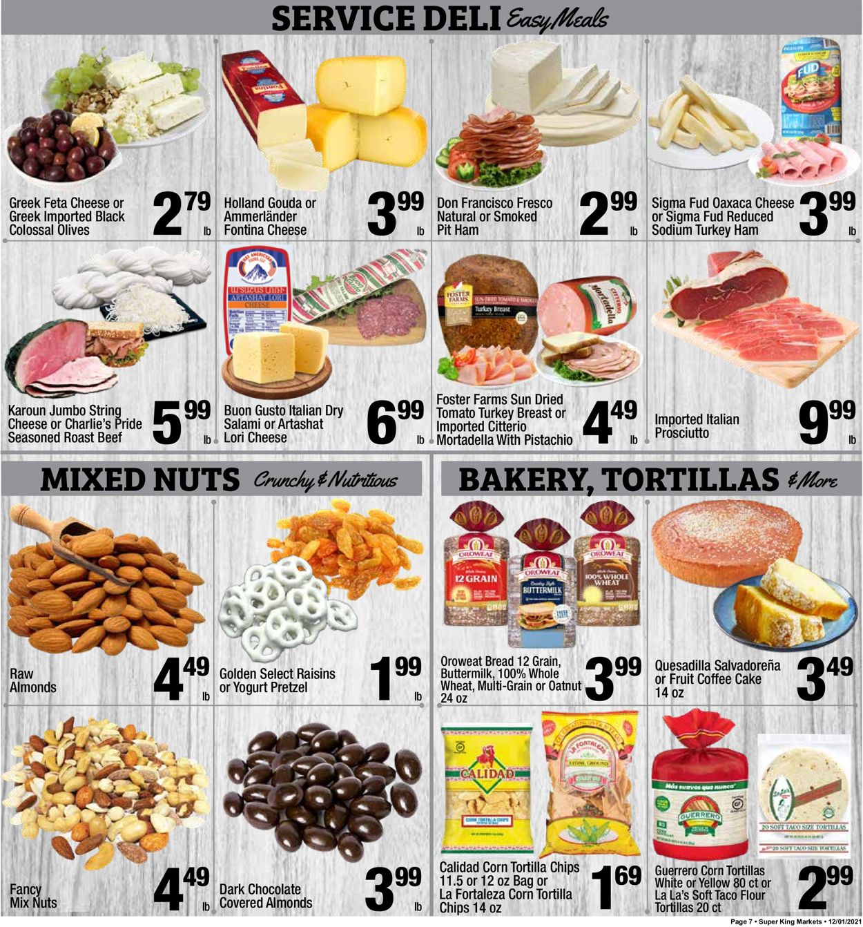 Catalogue Super King Market from 12/01/2021