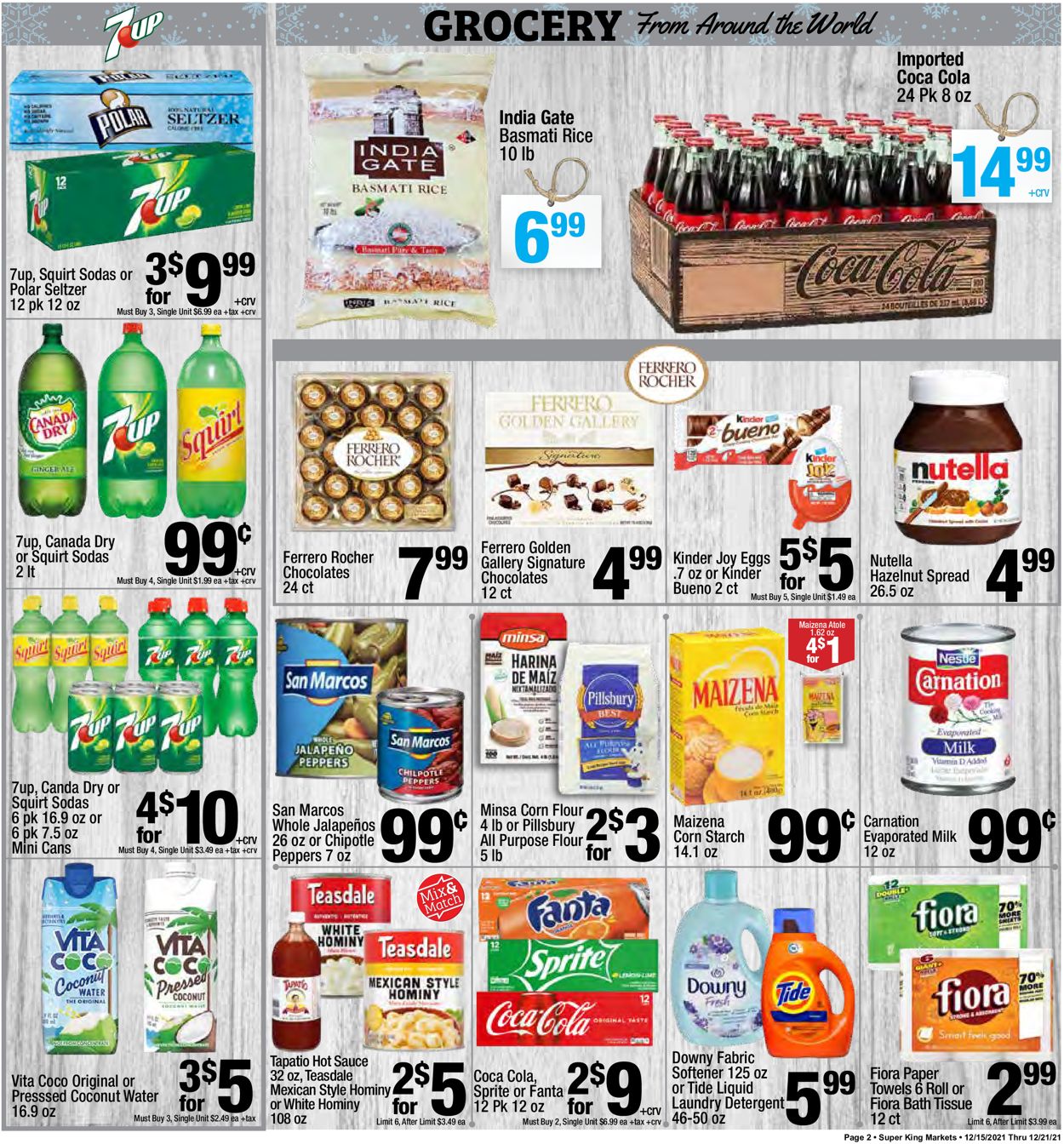 Catalogue Super King Market from 12/15/2021