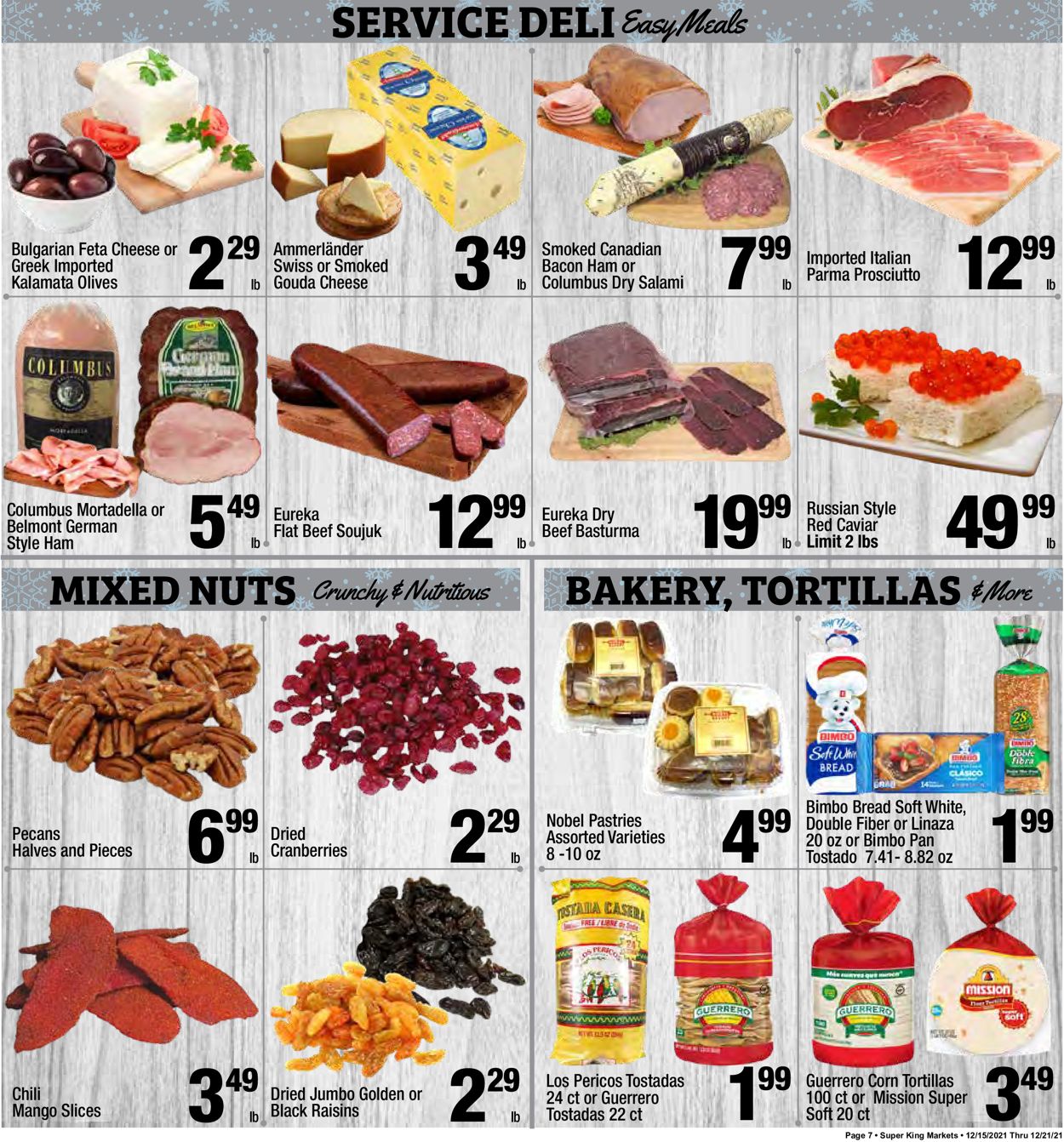 Catalogue Super King Market from 12/15/2021