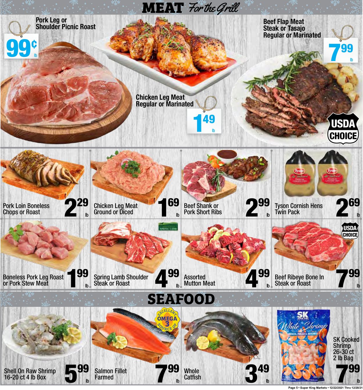 Catalogue Super King Market from 12/22/2021