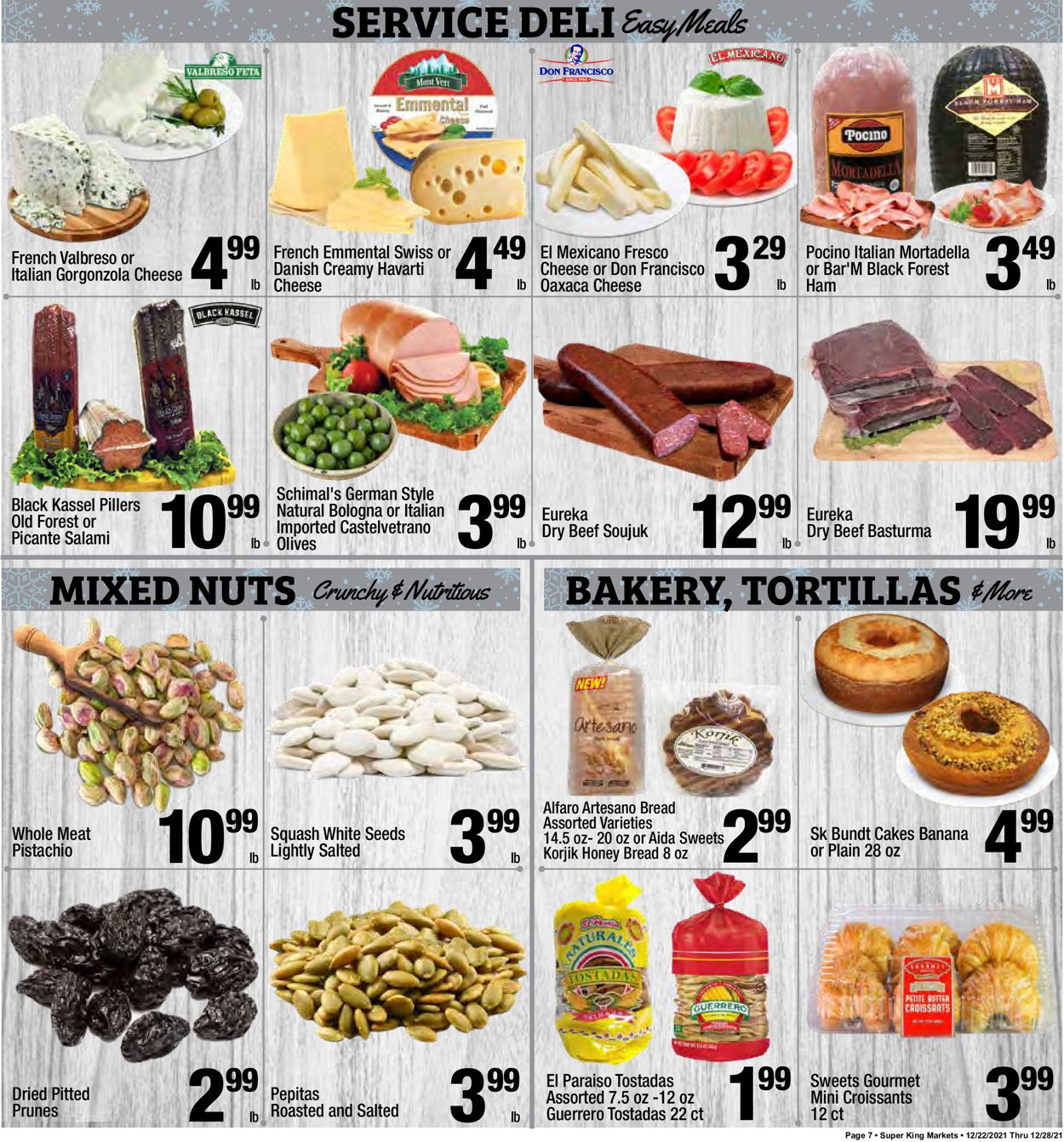 Catalogue Super King Market from 12/22/2021