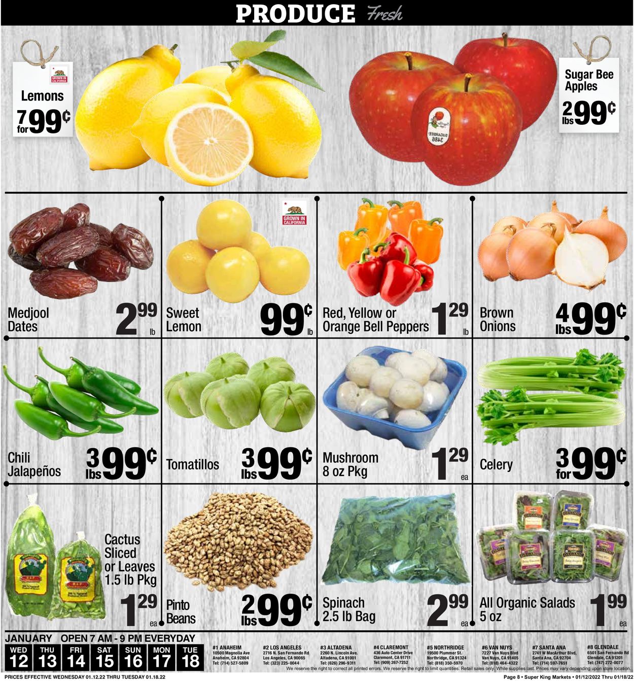 Catalogue Super King Market from 01/12/2022