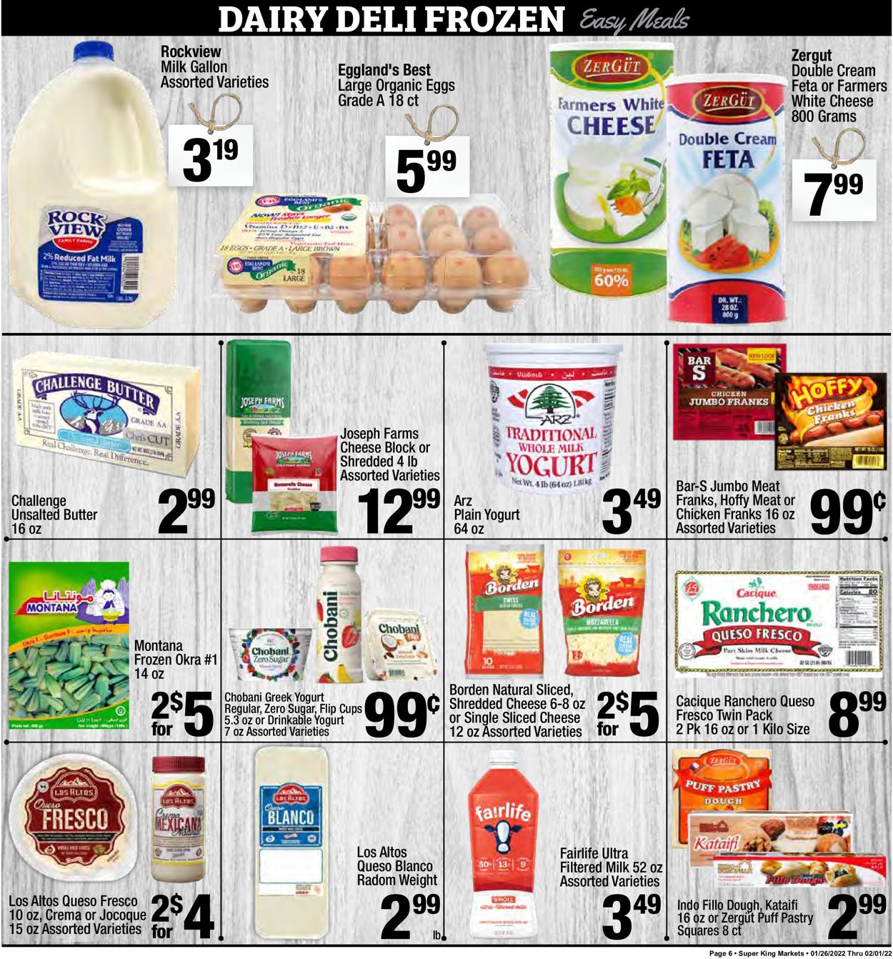 Catalogue Super King Market from 01/26/2022