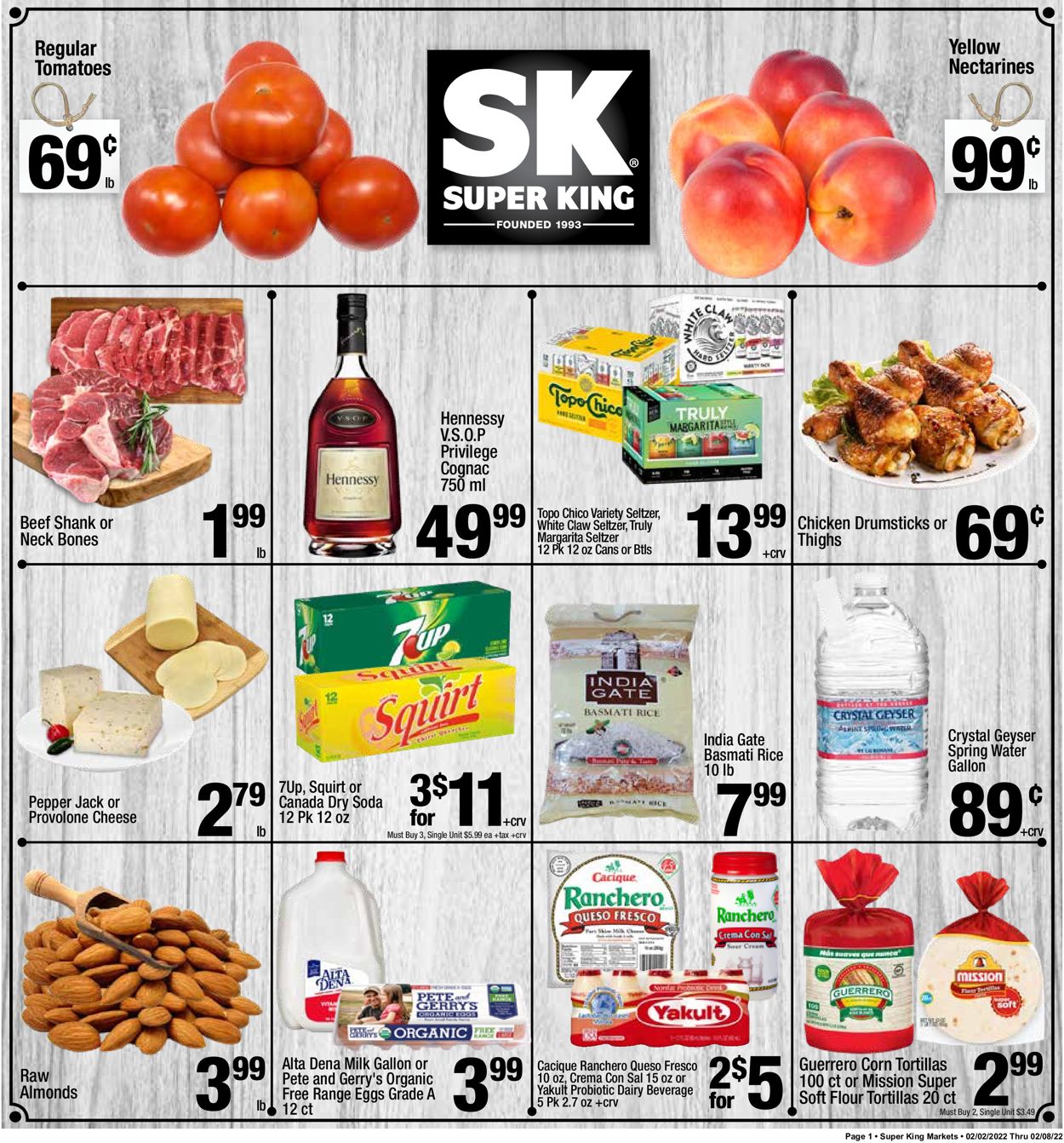 Catalogue Super King Market from 02/02/2022