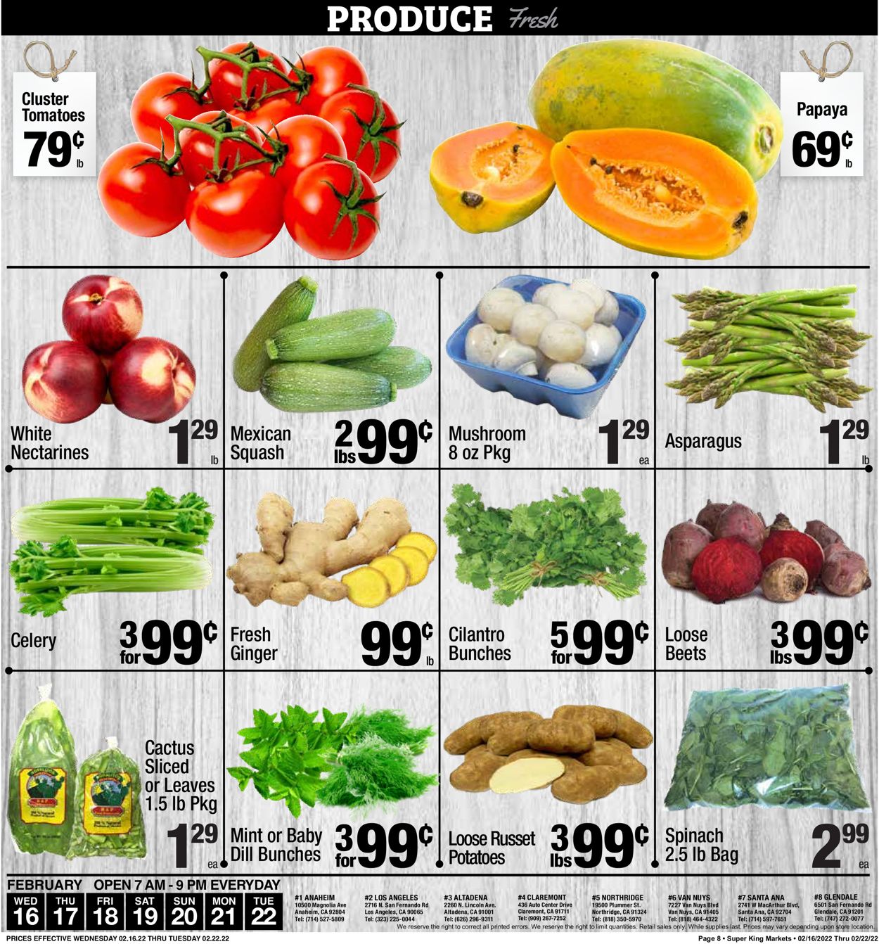 Catalogue Super King Market from 02/16/2022